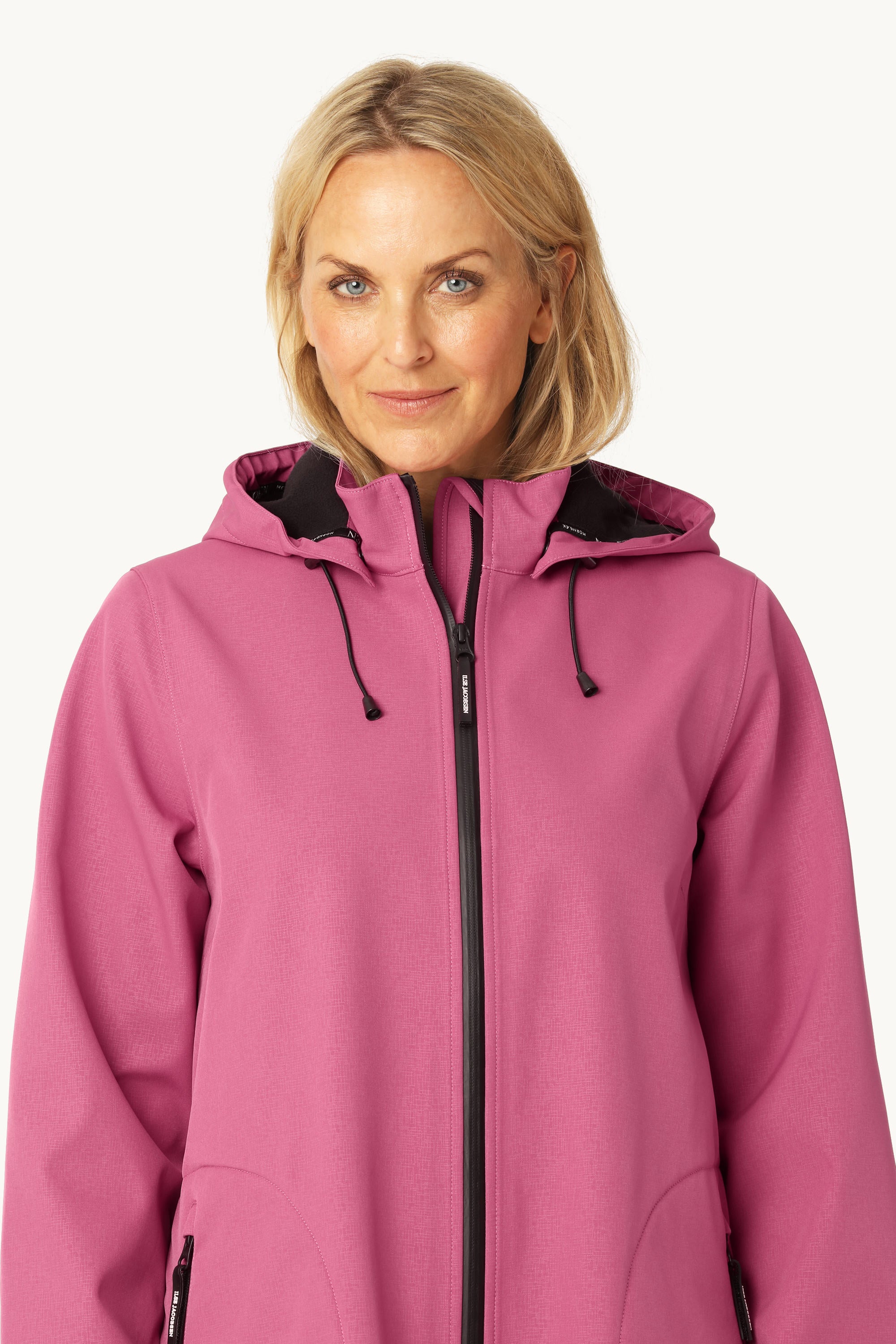 Softshell Regnjakke A-form - Magenta Haze