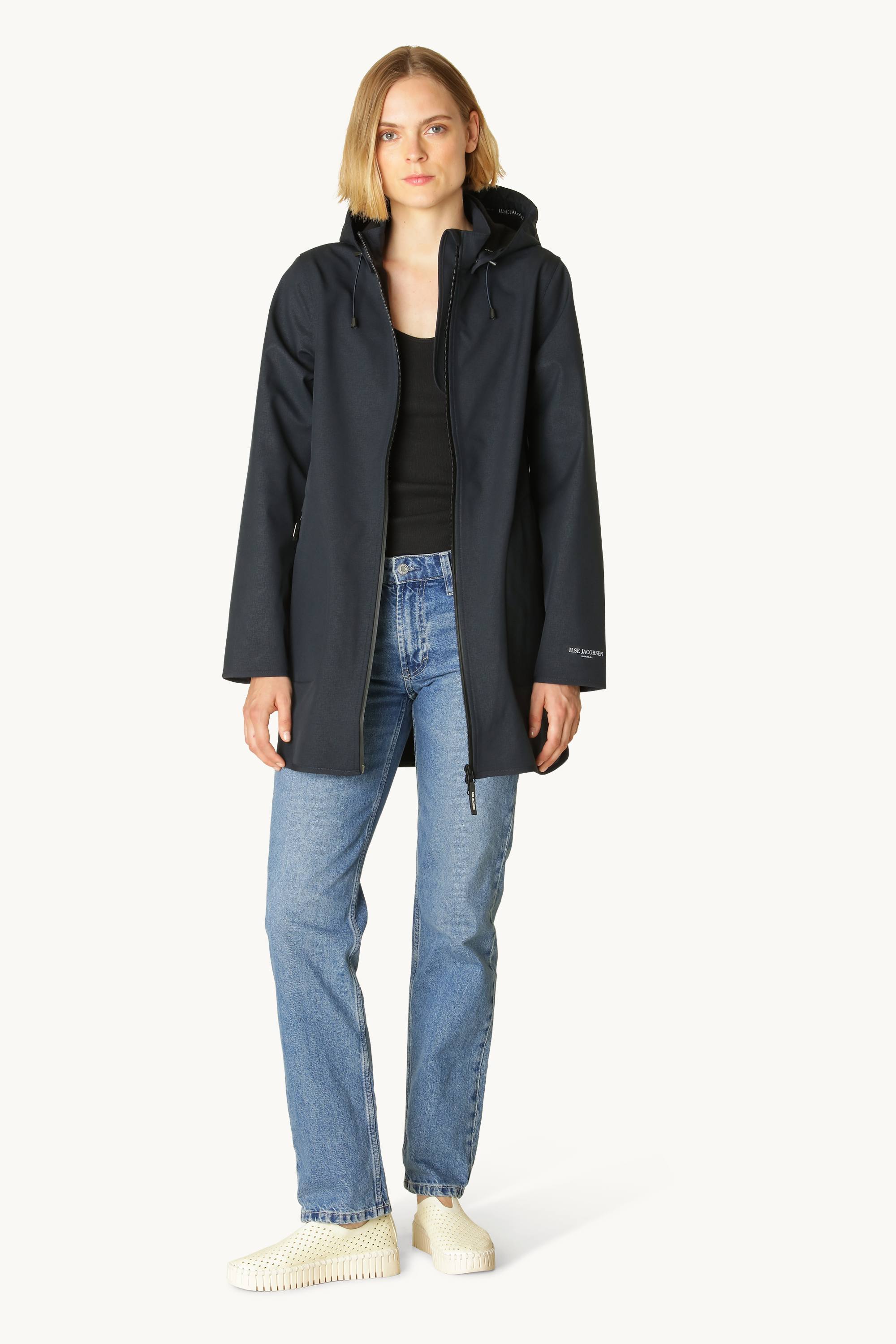 Softshell Regnjakke A-form - Dark Indigo