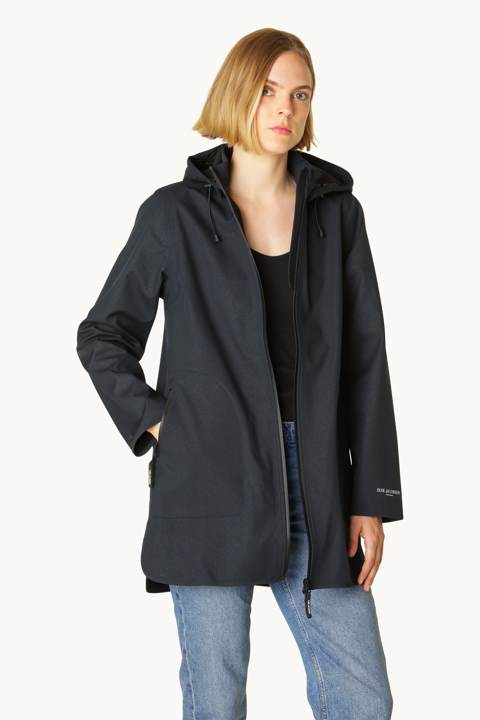 Softshell Regnjakke A-form - Dark Indigo