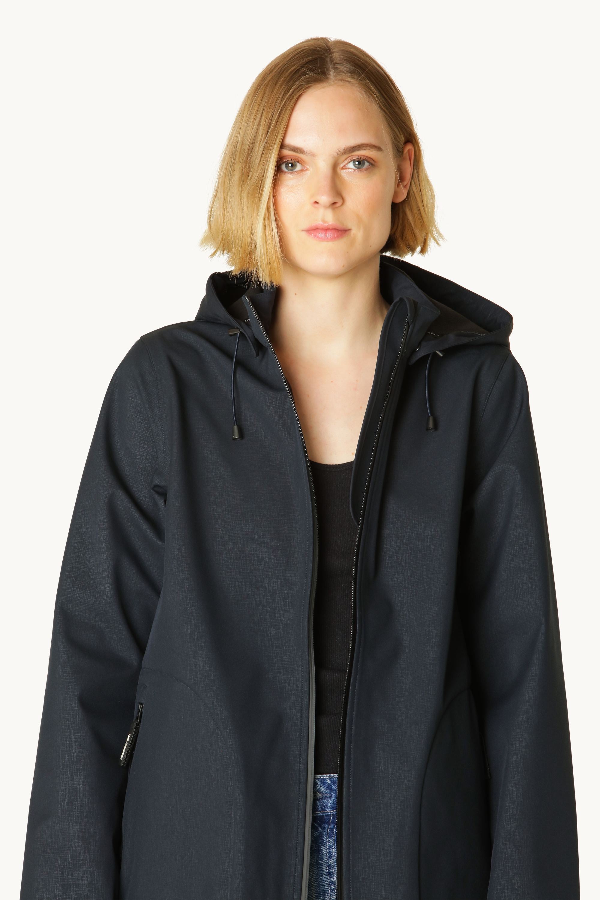 Softshell Regnjakke A-form - Dark Indigo