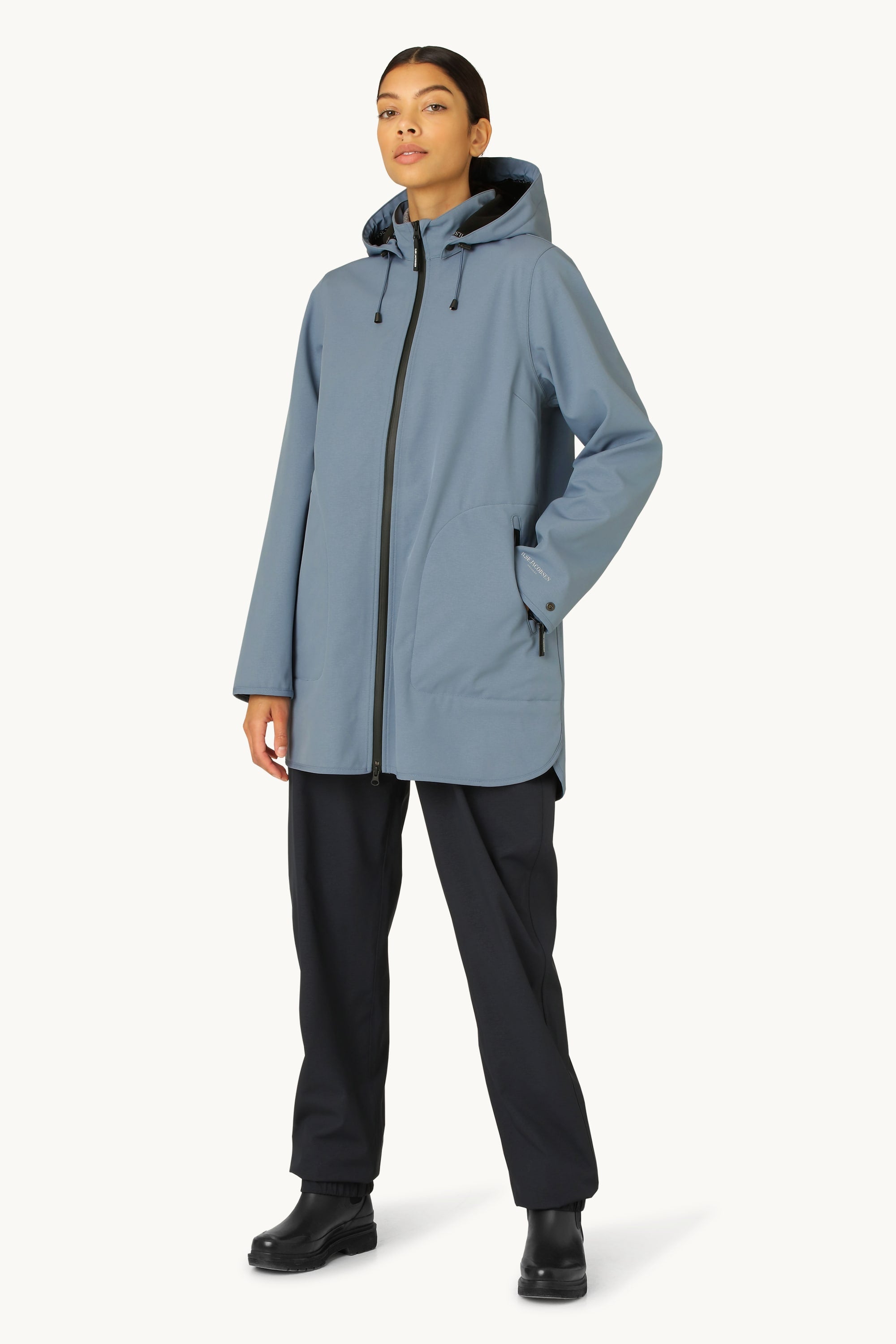 Softshell Regnjakke A-form - Winter Ocean