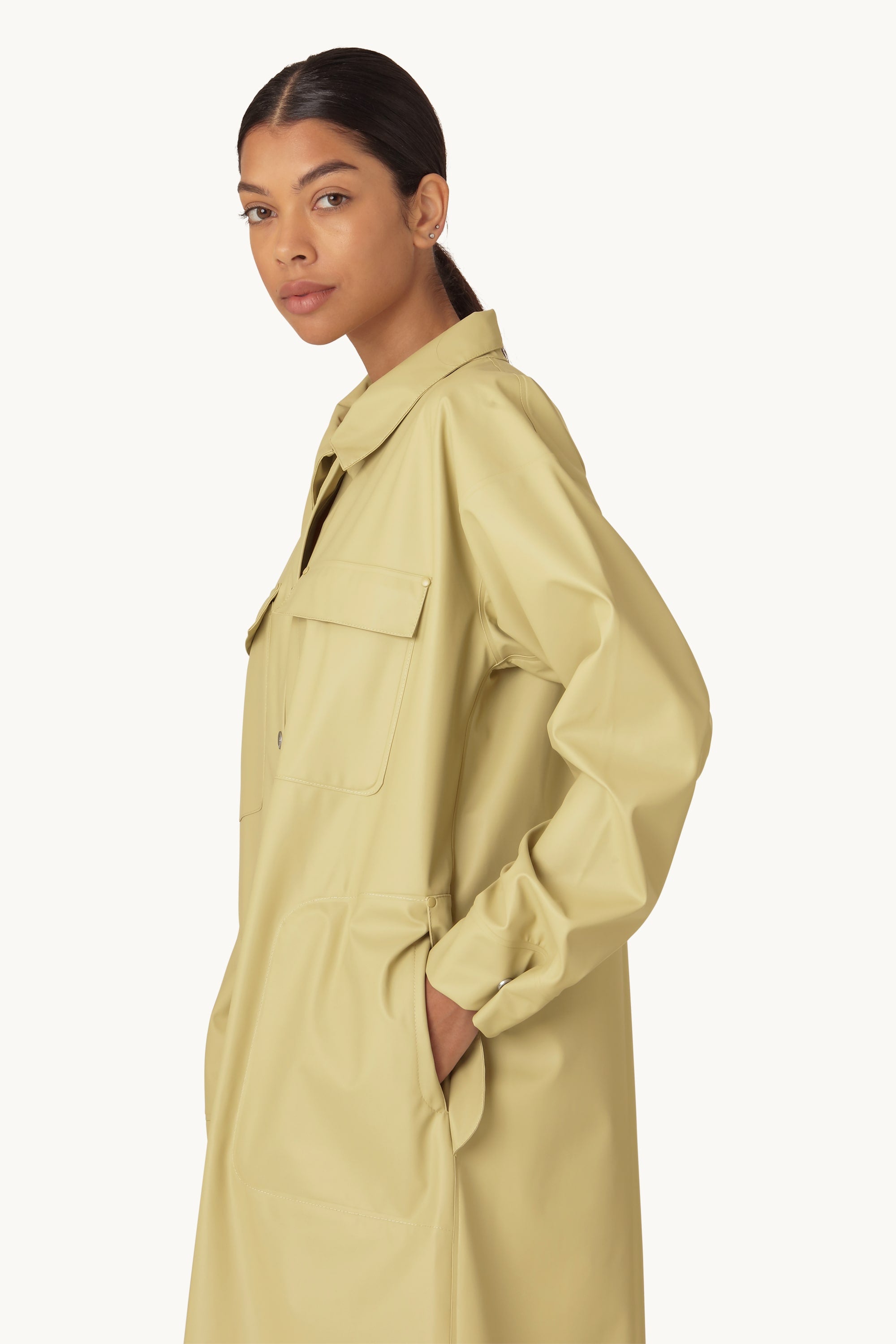 Raincoat - Olive Grass