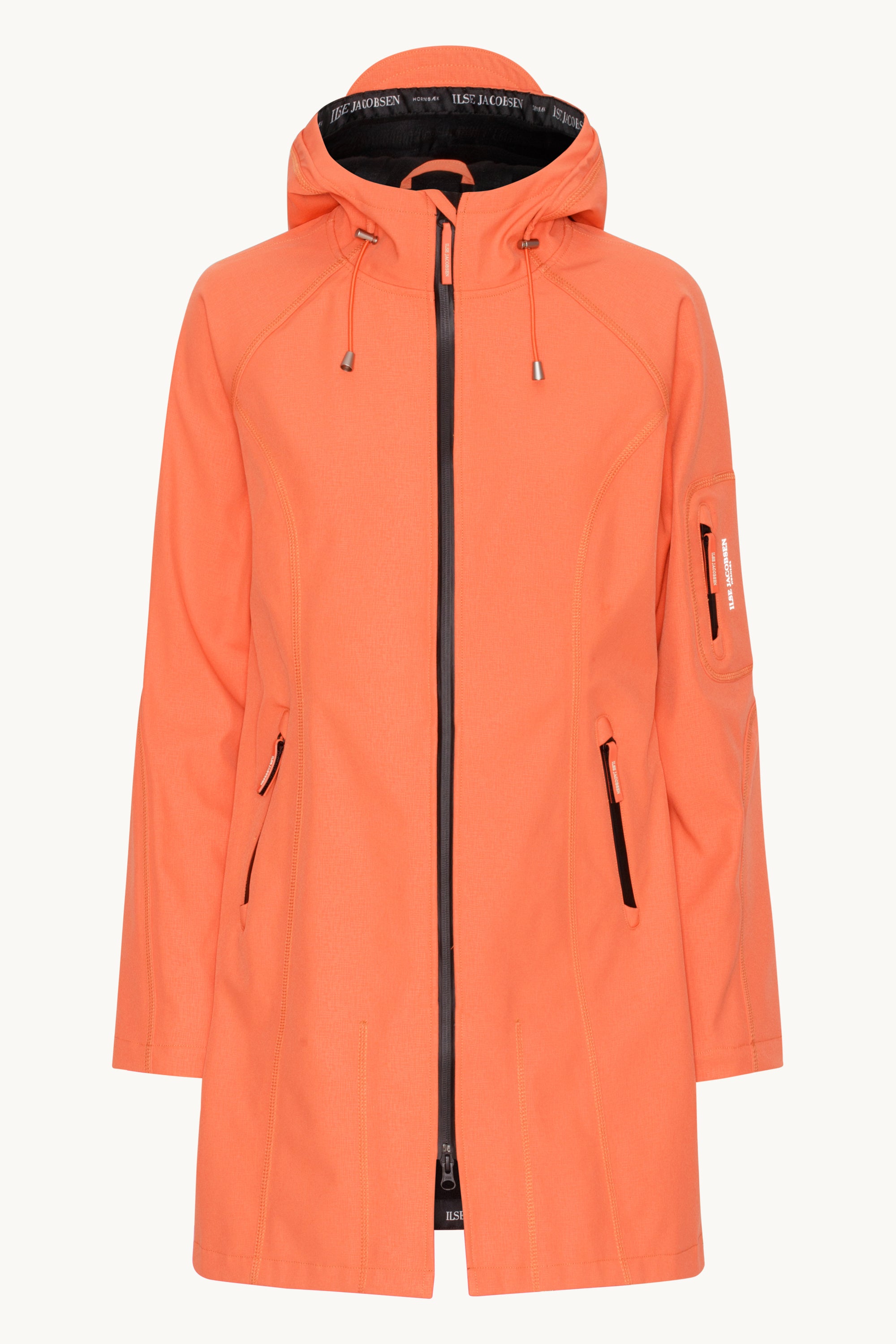 Softshell Regnjakke - Hot Orange