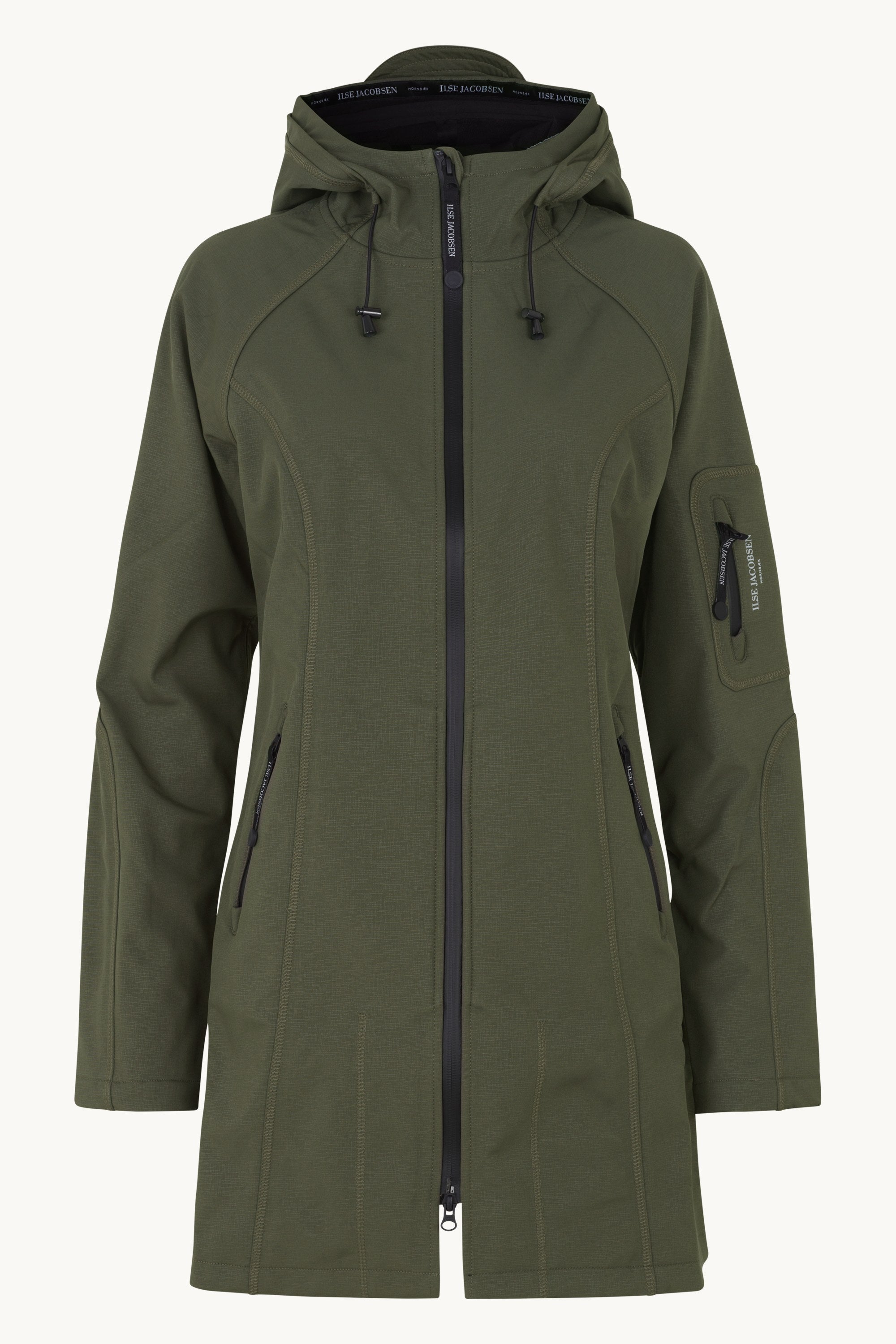 Softshell Regnjakke - Army