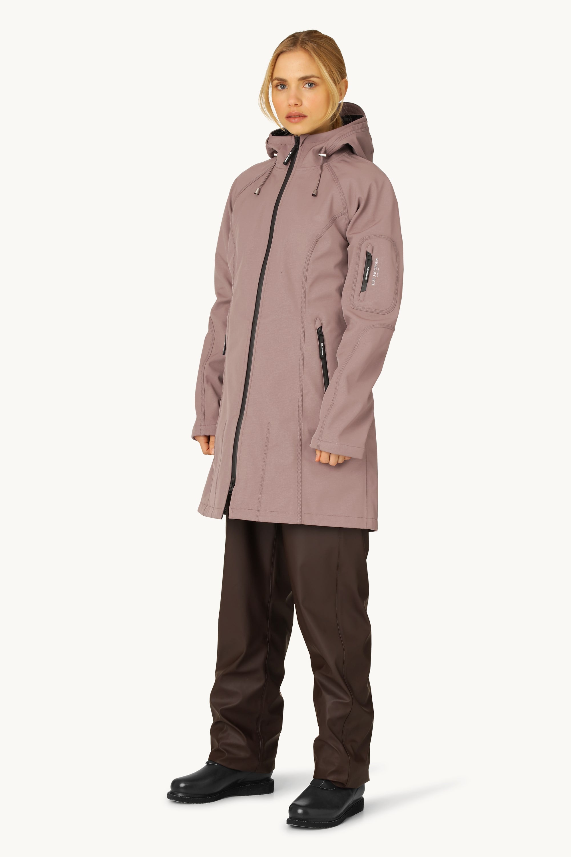 Softshell Regnjakke - Old Lavender