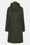 Long Softshell Raincoat - Army