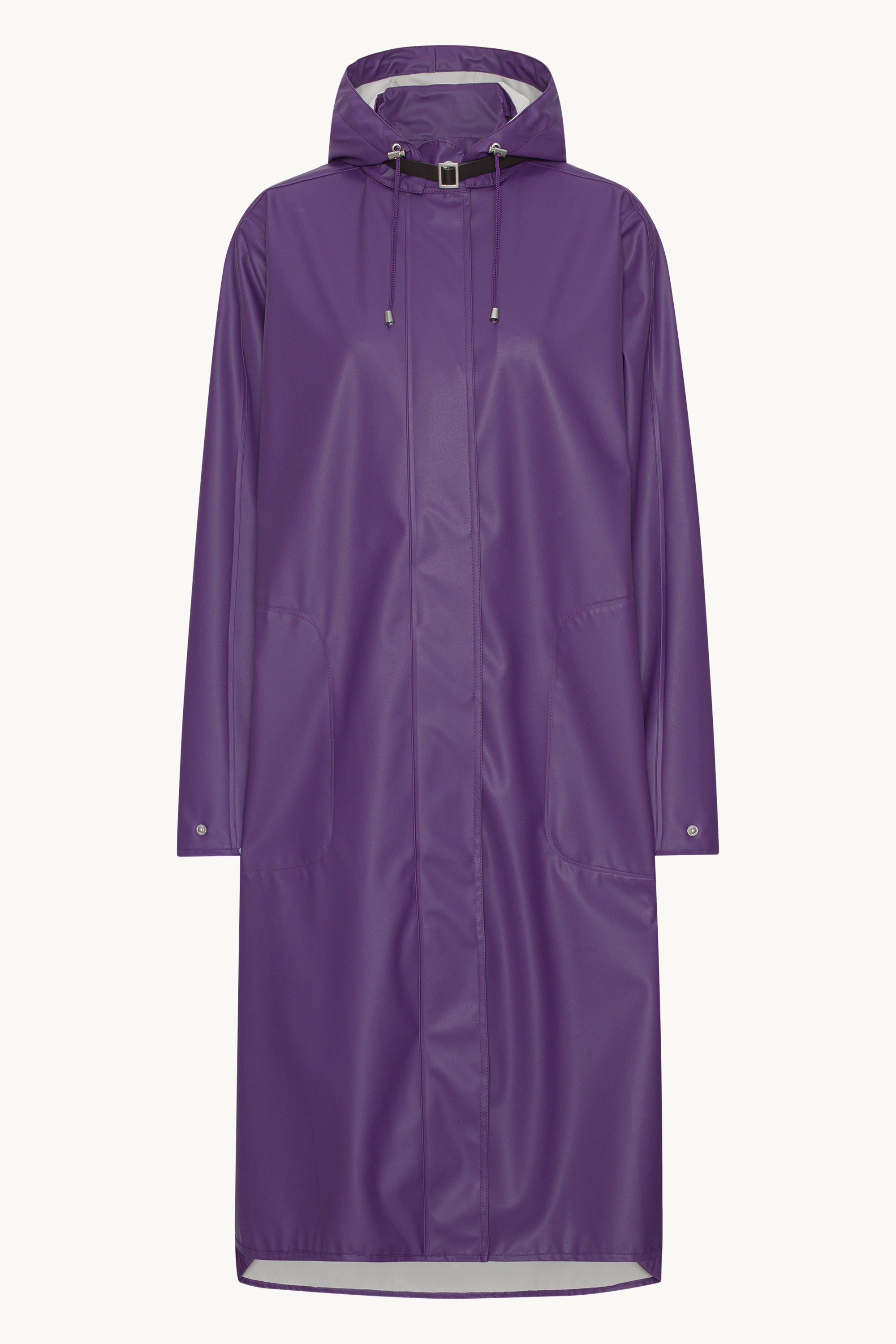 Lang Let Regnfrakke - Purple Rain