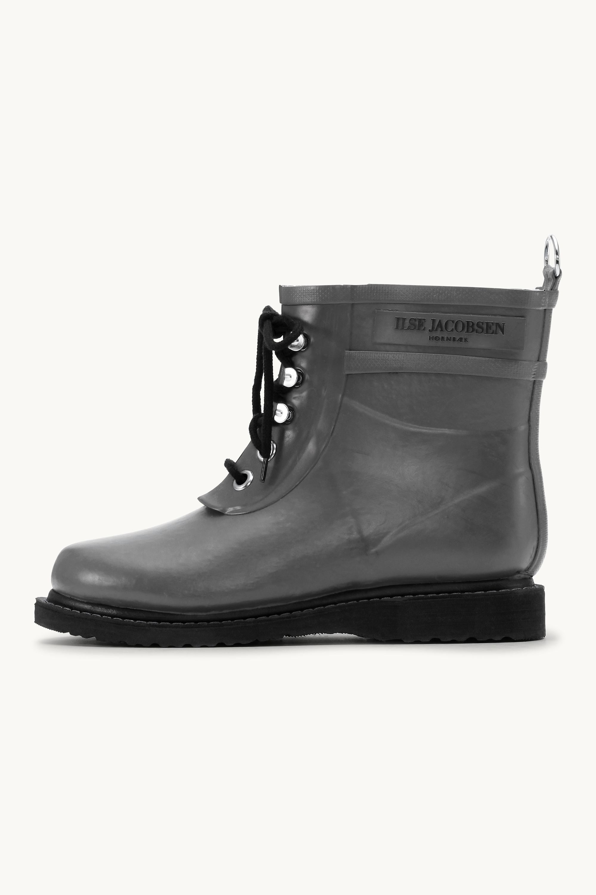 Short Rubber Boots - Grey