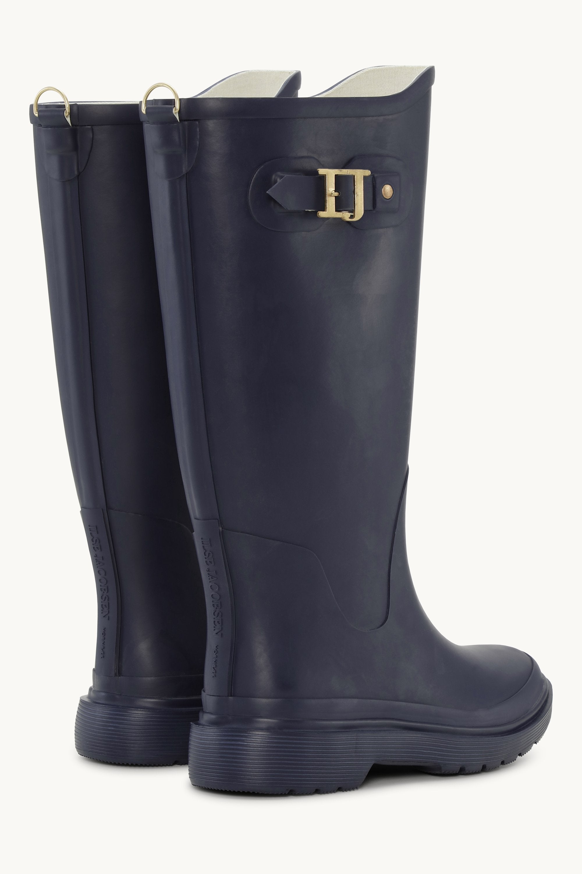 Lange Gummistøvler - Navy Navy
