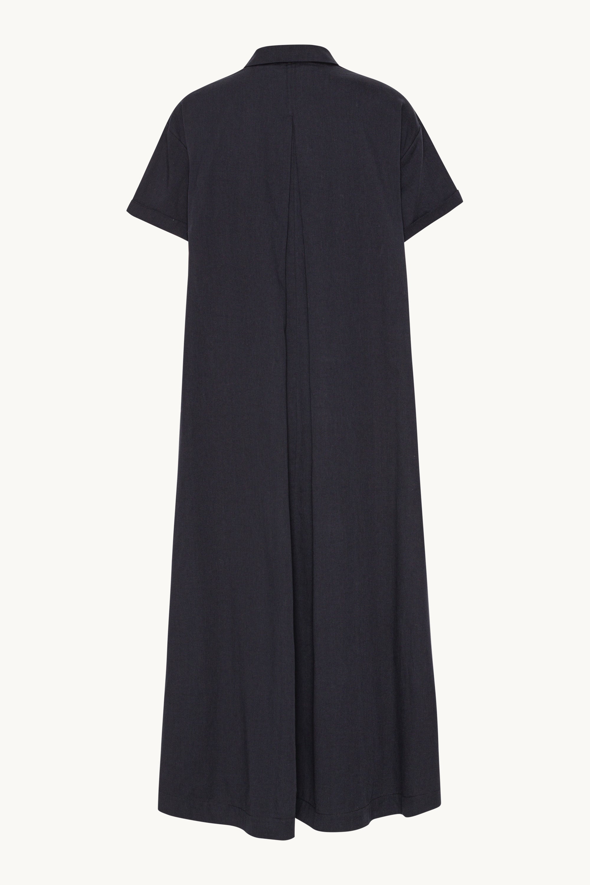 Lang Kjole A-form - Dark Indigo
