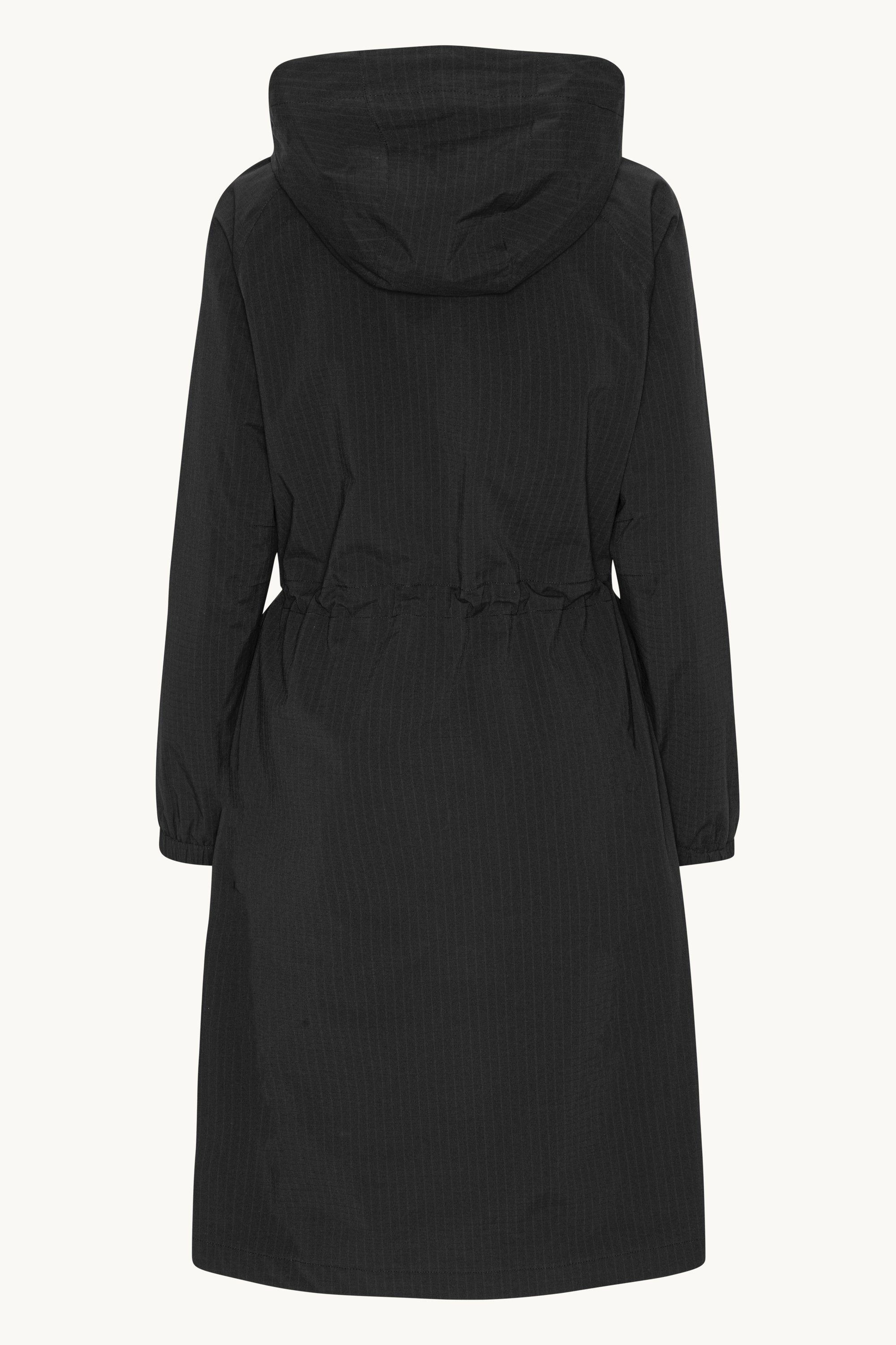 Long Winter Coat - Black Beauty