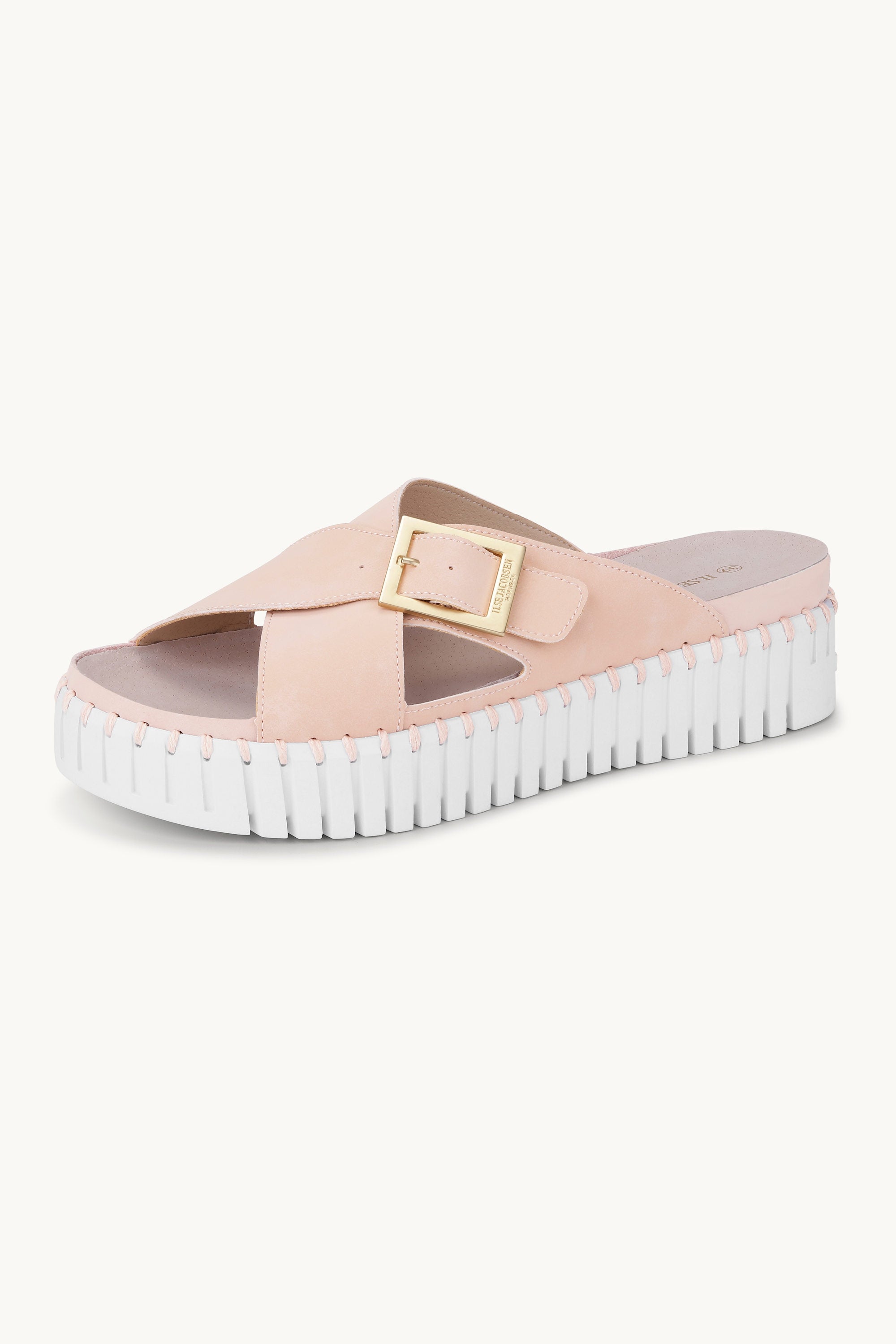 Sandaler Crossover - Adobe Rose White