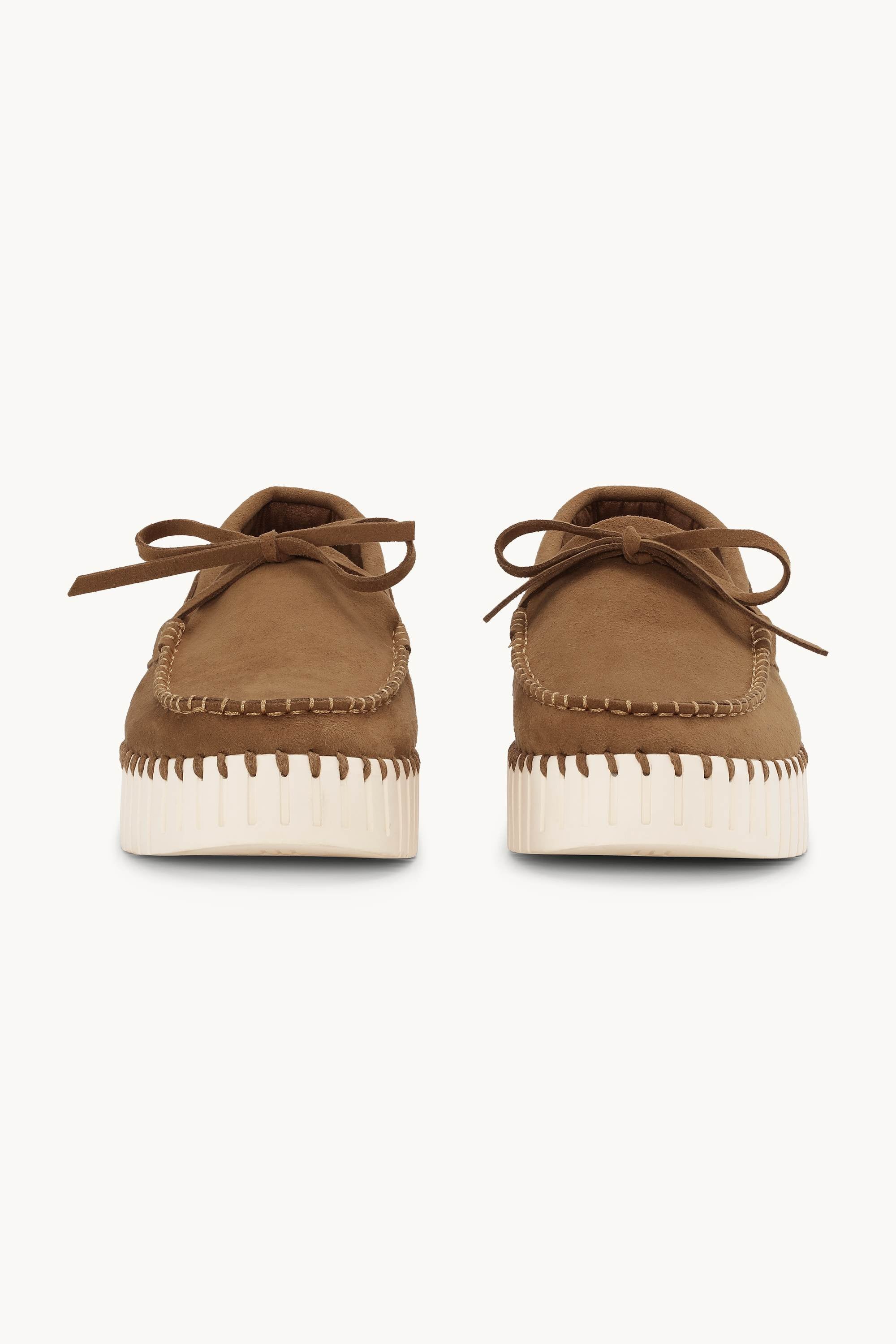 Tulip Sailor Shoe - Cashew Pearled Ivory