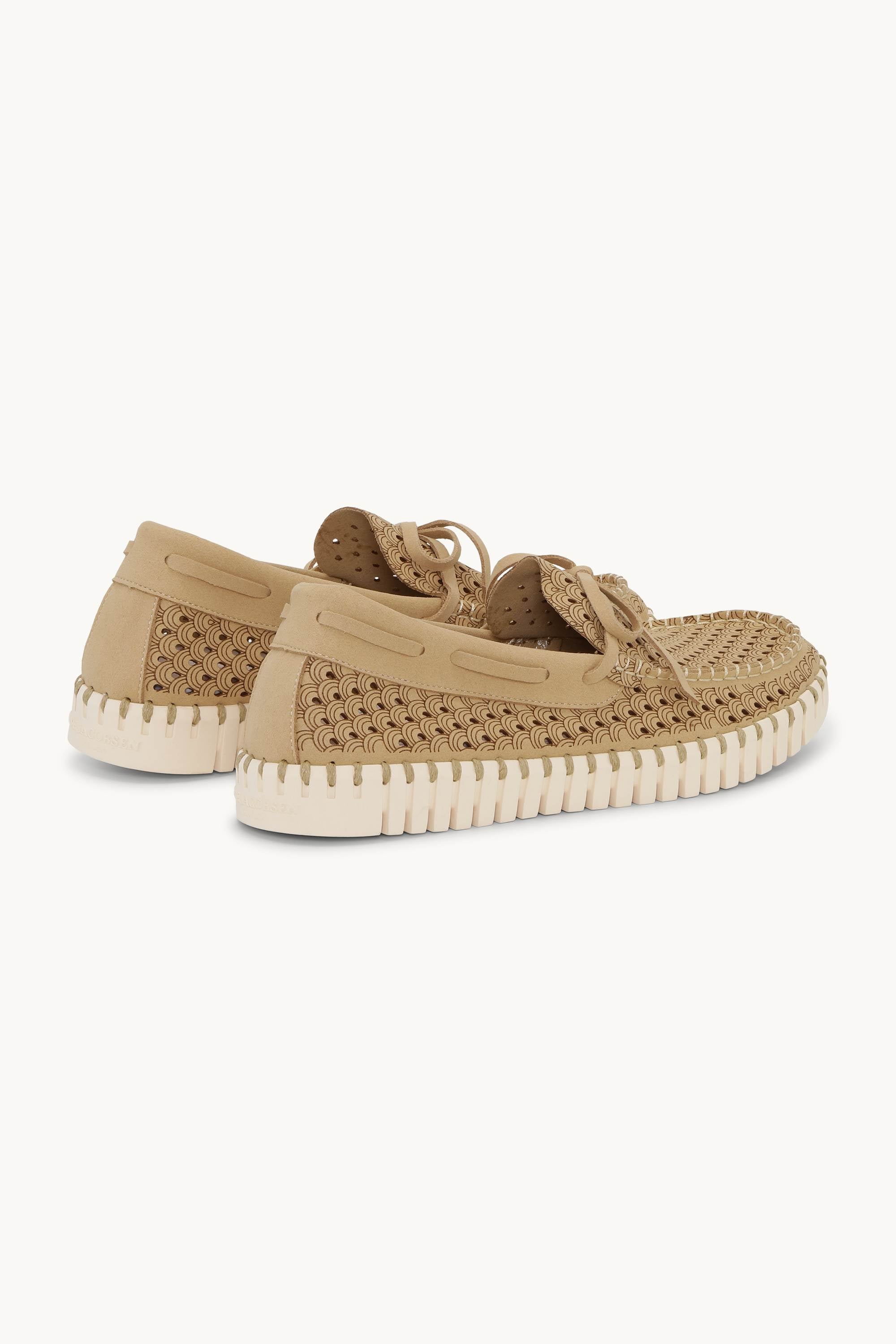 Tulip Sailor Shoe - Latte Pearled Ivory