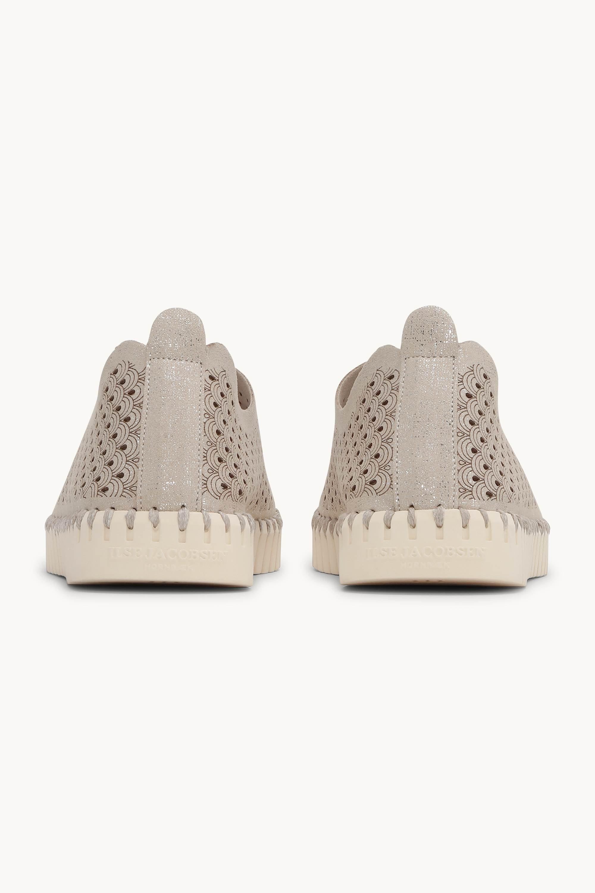 Tulip Glitter - Silver Pearled Ivory