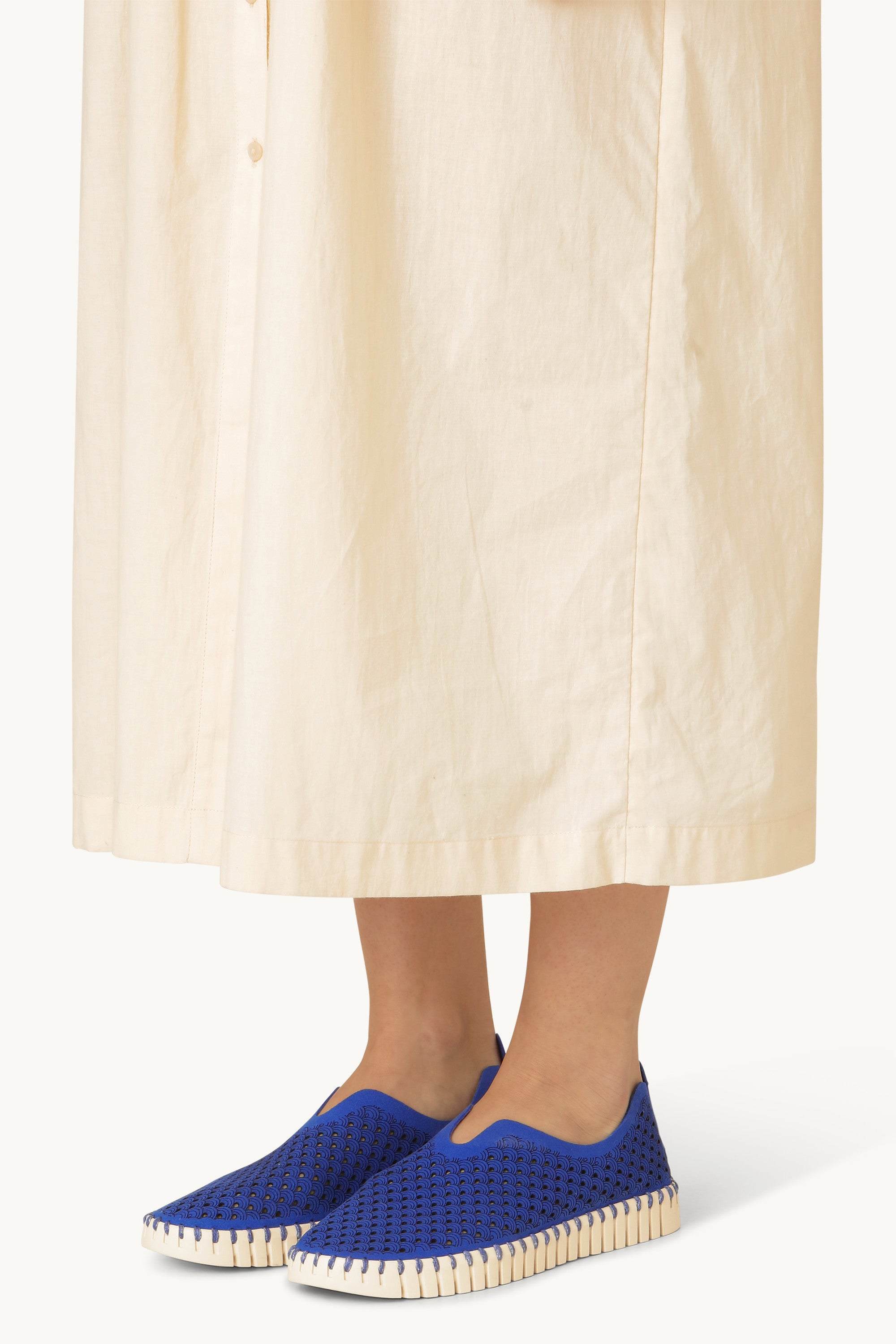 Tulip Sko - Blue Web