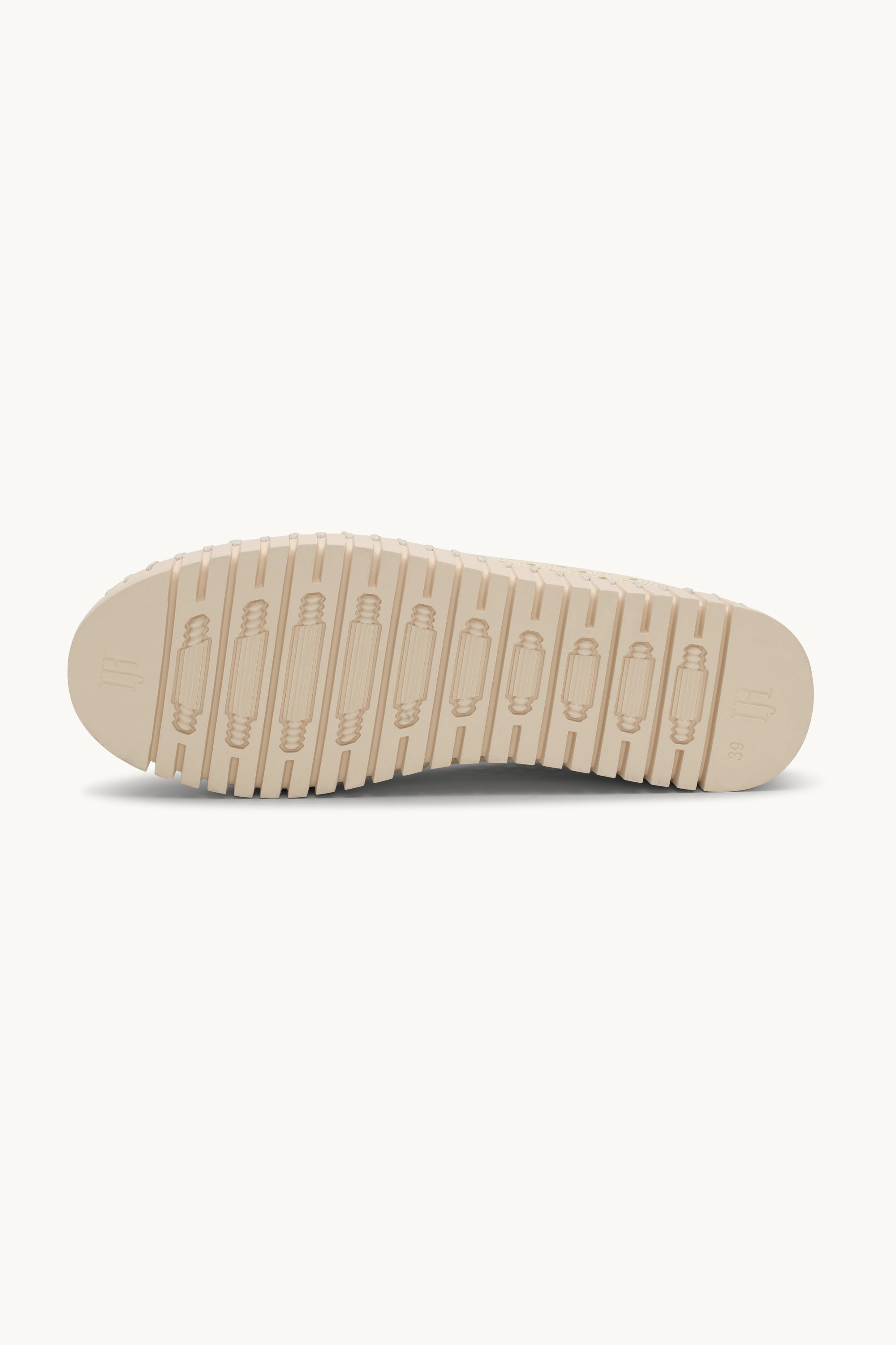 Platform Tulip Sko - Milk Creme
