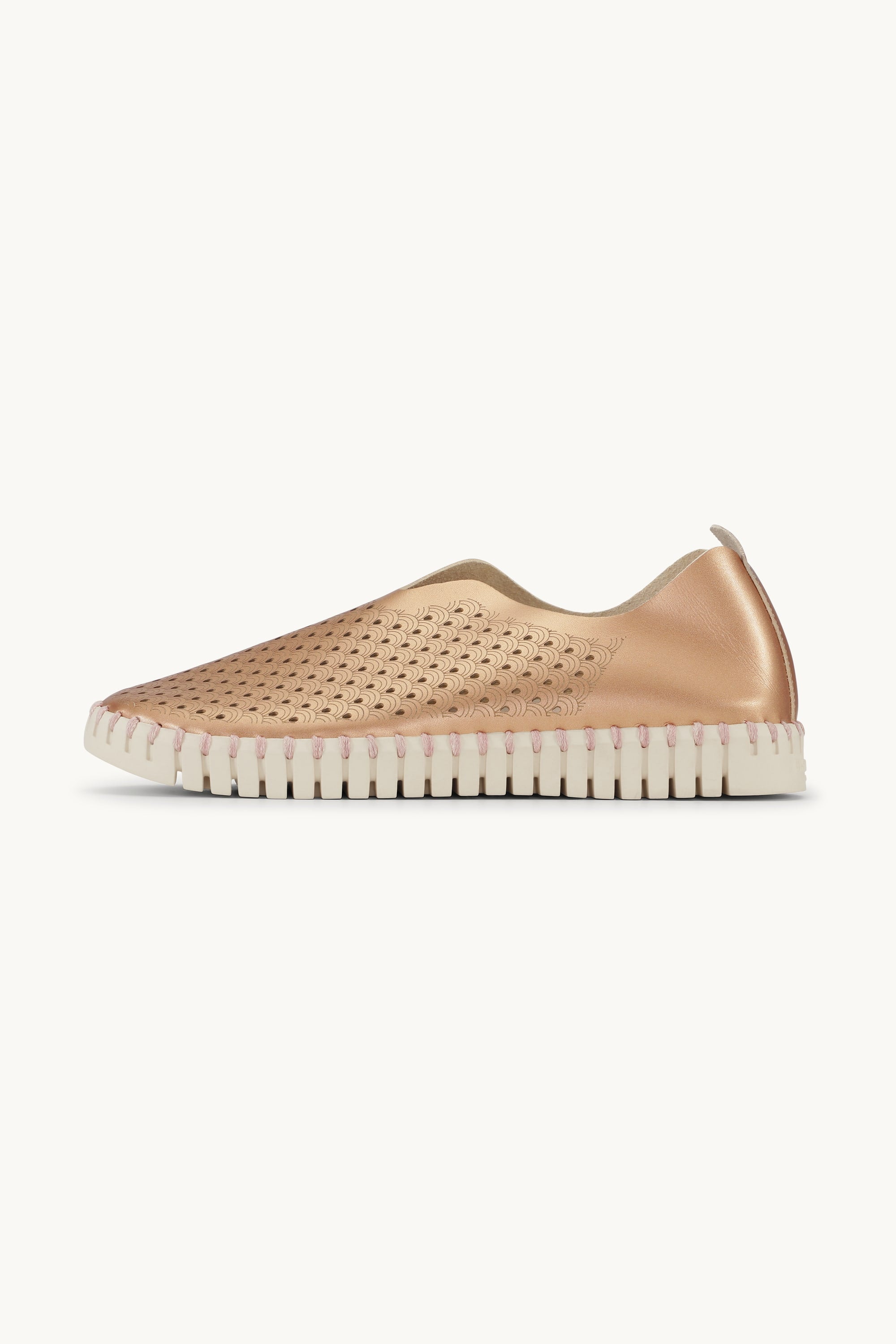 Tulip Sko Metallic - Rose Gold