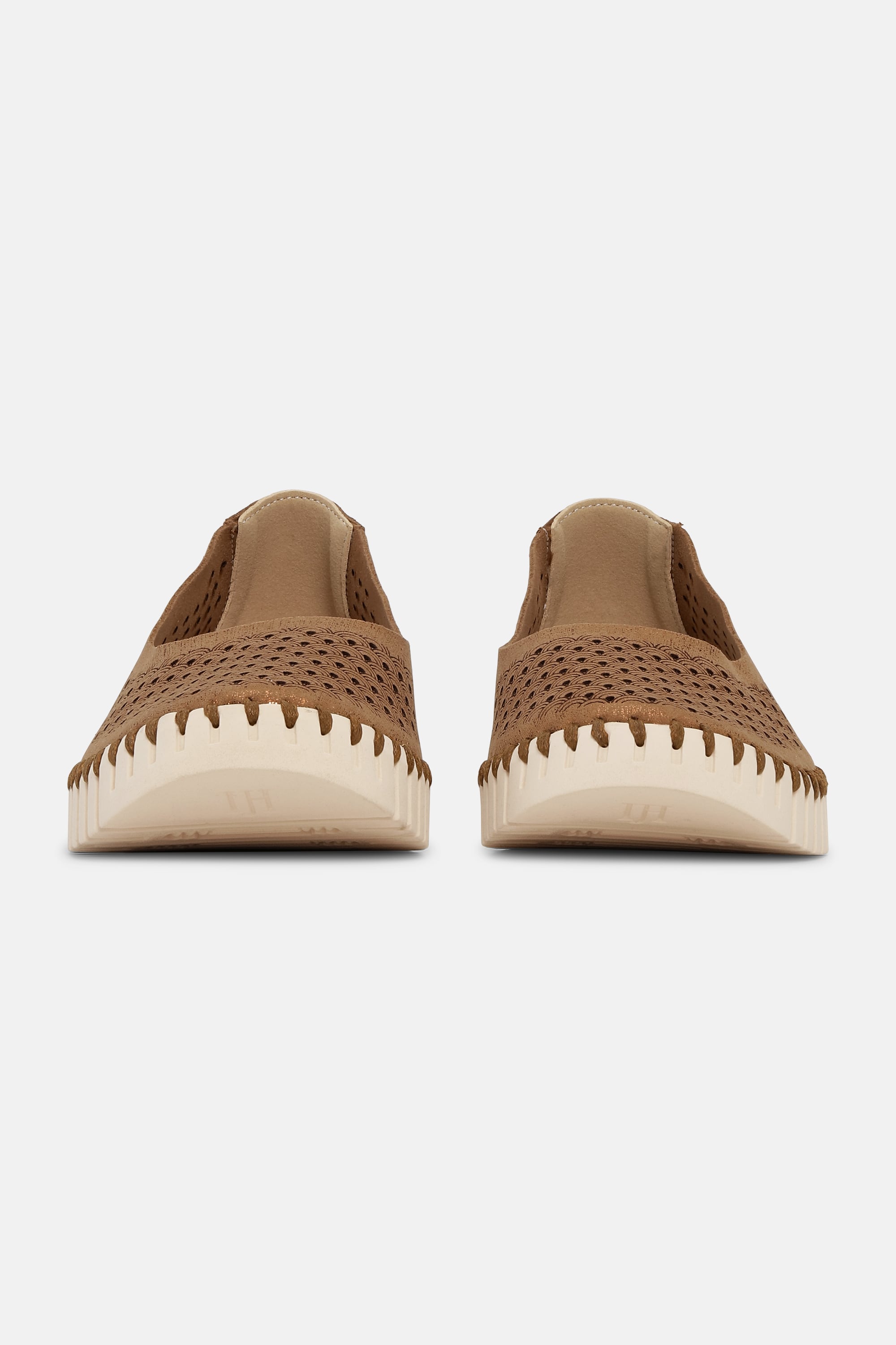 Tulip Sko Glitter - Nougat Pearled Ivory