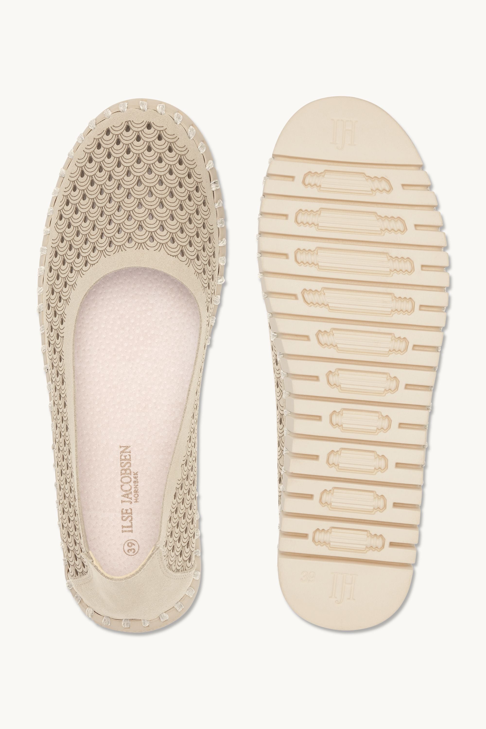 Ballerina Sko - Kit Pearled Ivory