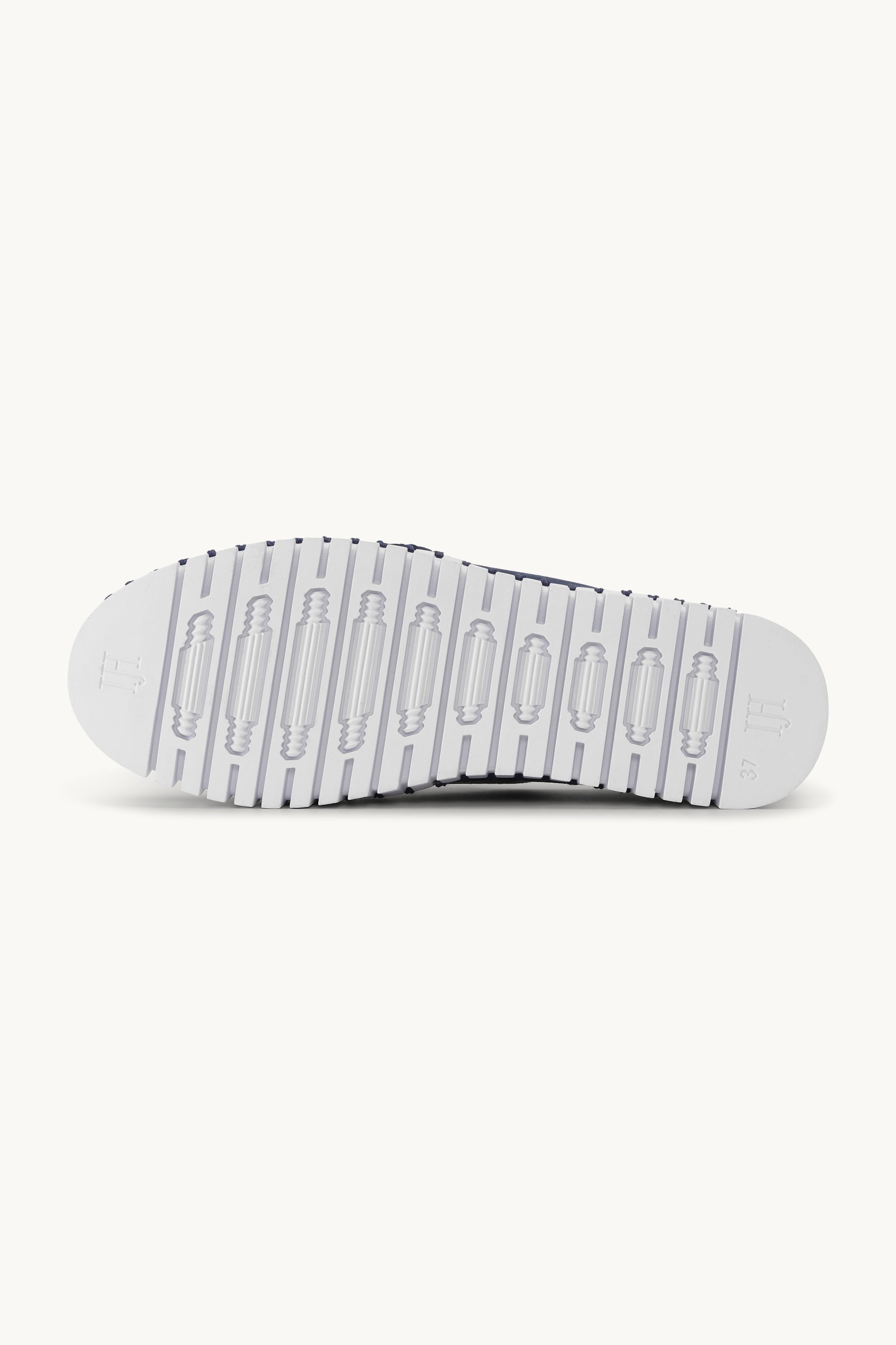 Platform Tulip Sko - Dark Indigo White