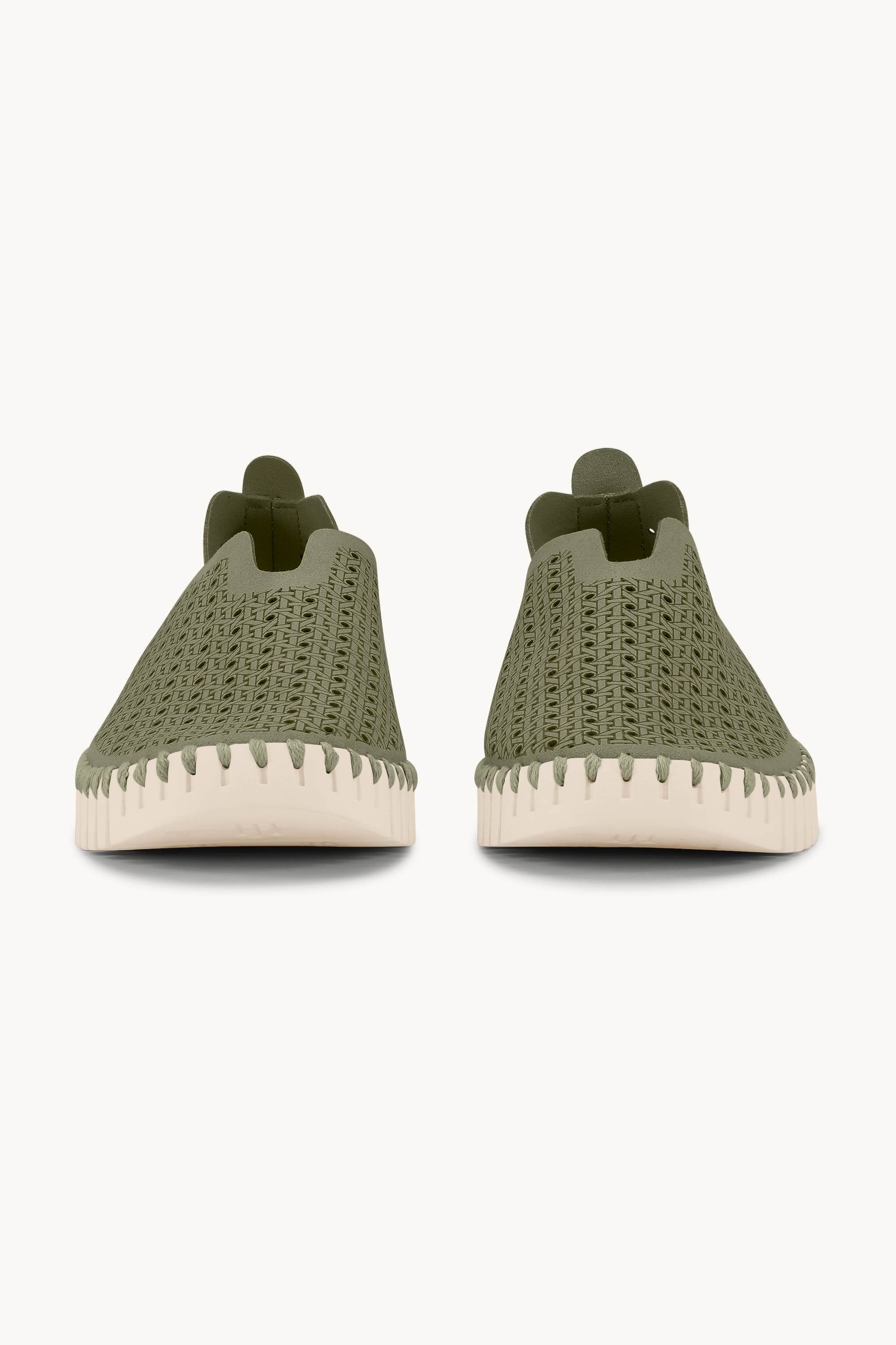 Tulip Sko - Army Pearled Ivory