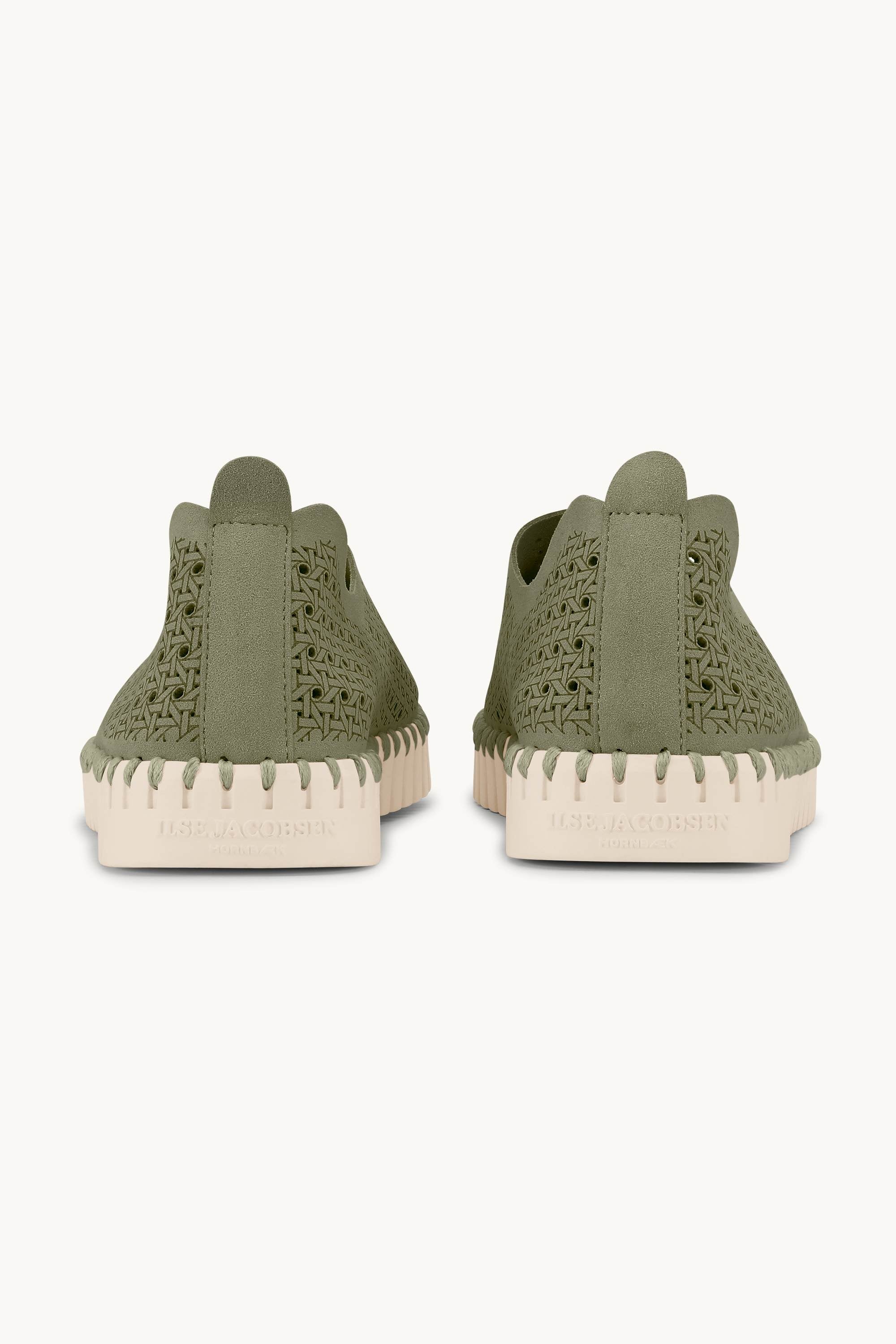 Tulip Sko - Army Pearled Ivory