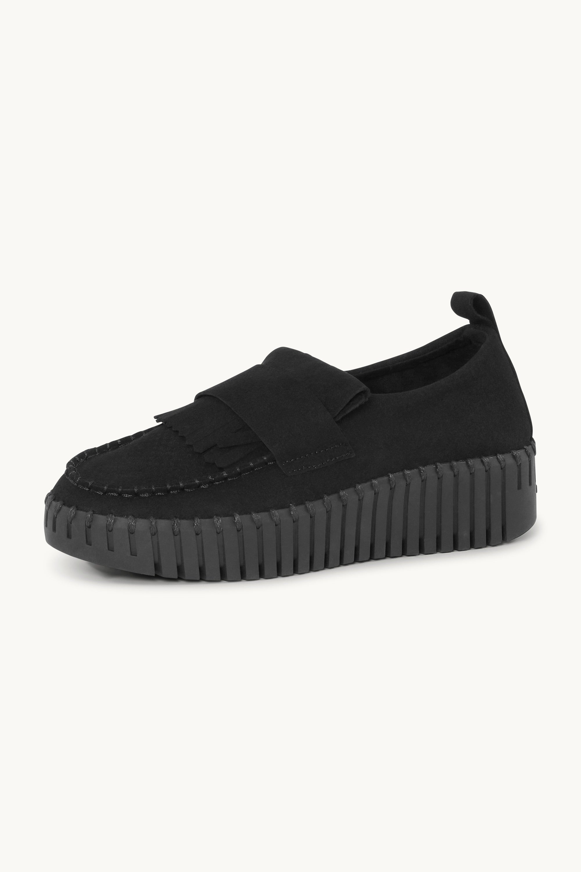 Tulip Loafer - Black Black