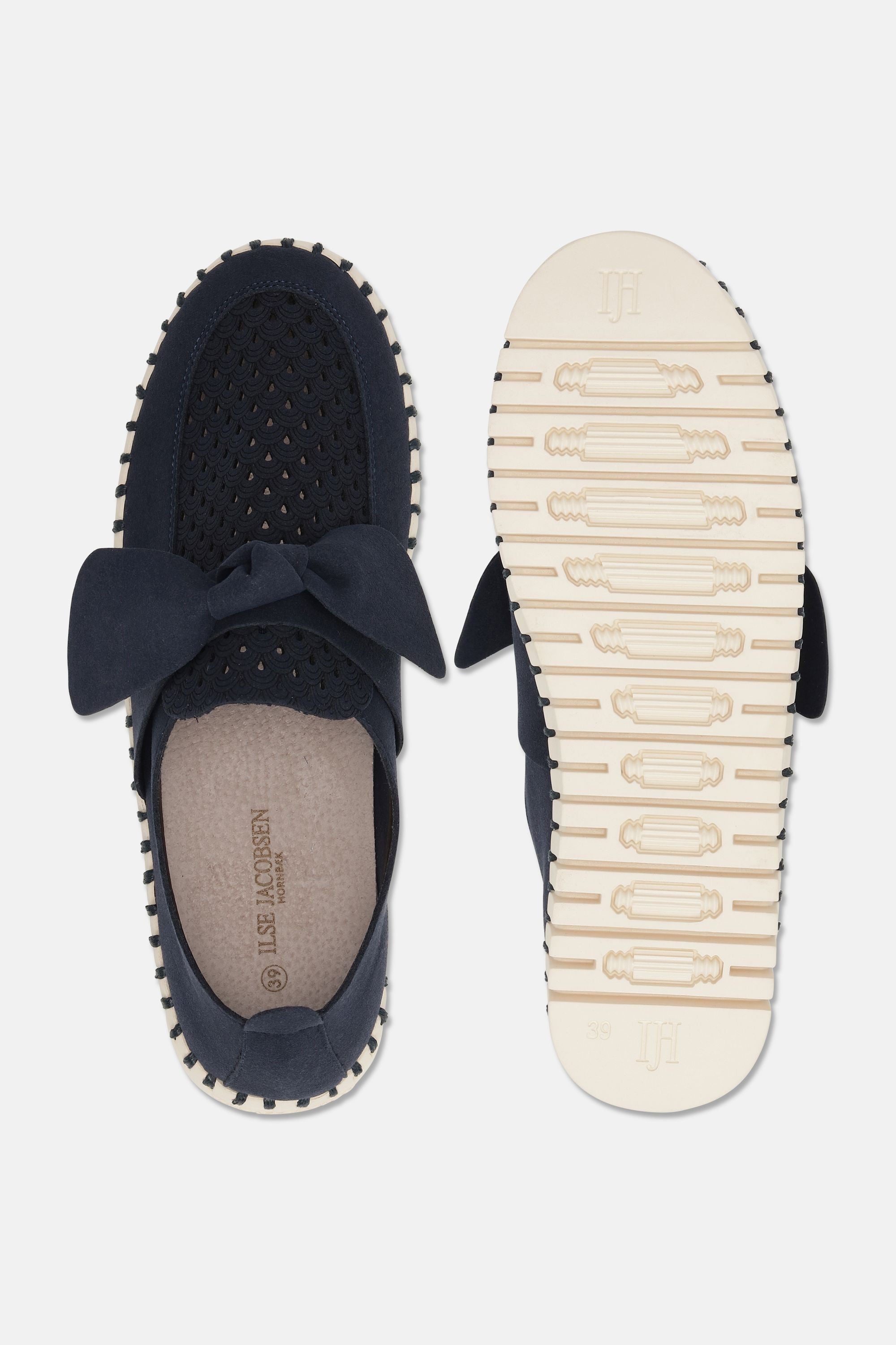 Tulip Loafer - Dark Indigo Pearled Ivory