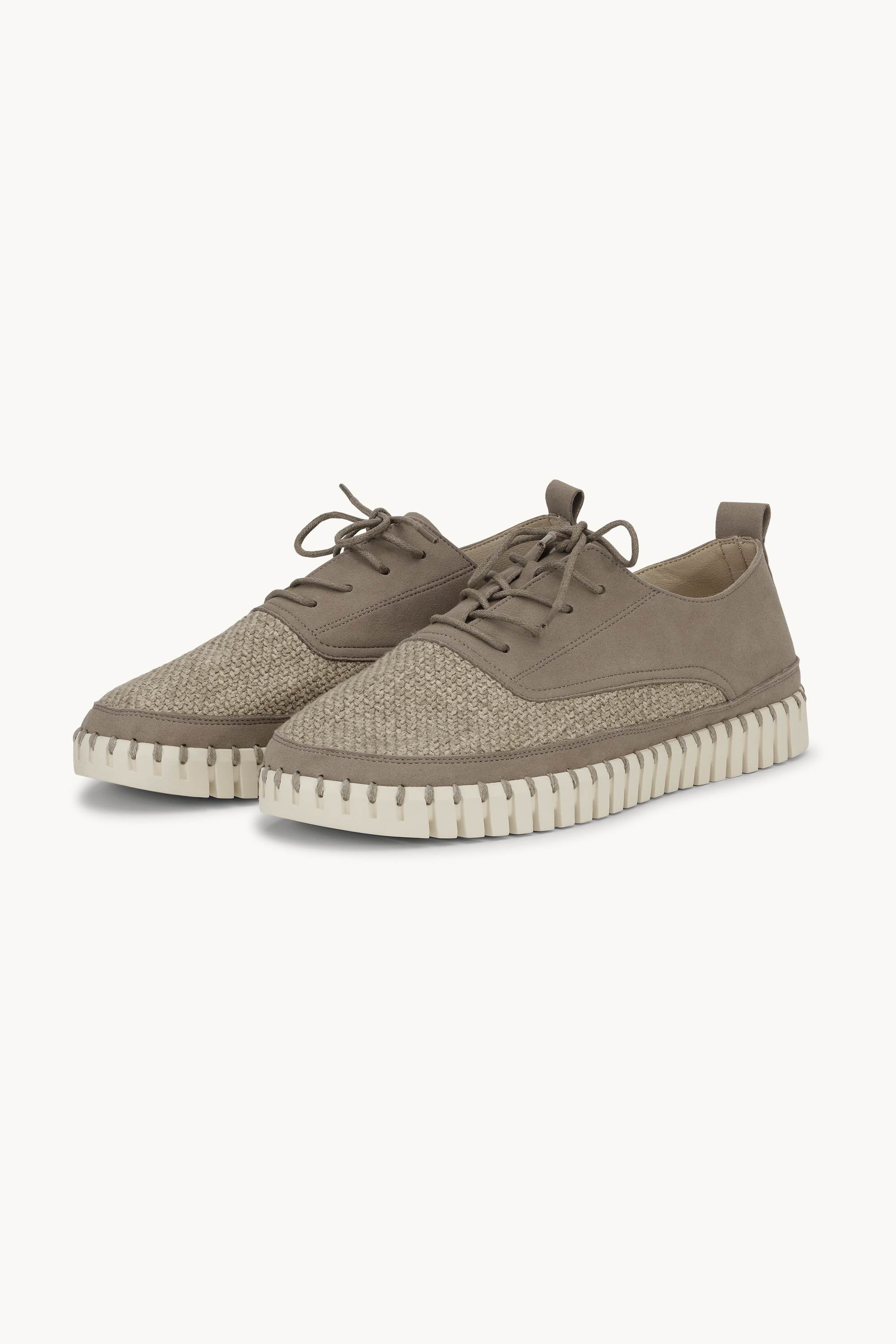Tulip Herresko Med Snørebånd - Falcon Pearled Ivory