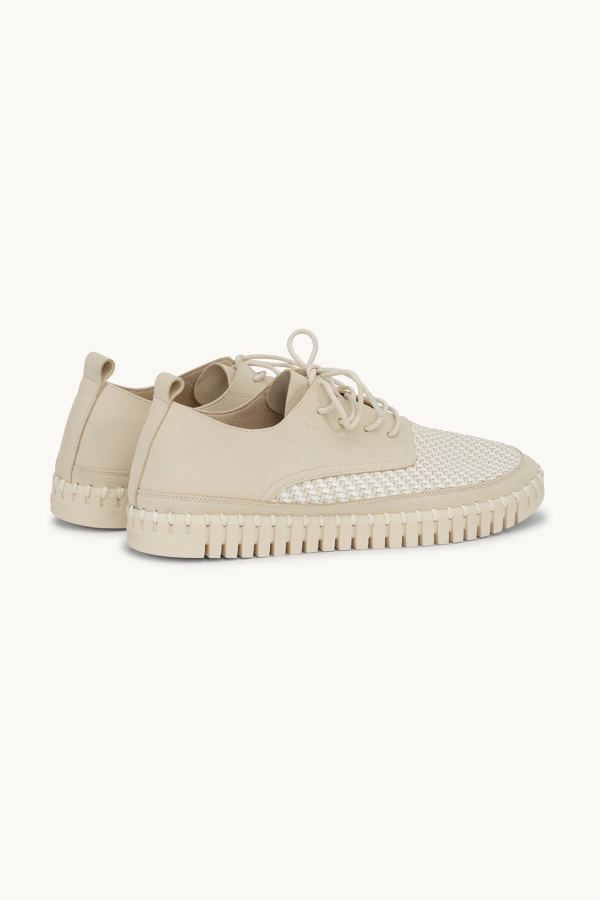 Herresko Med Snørebånd - Kit Pearled Ivory
