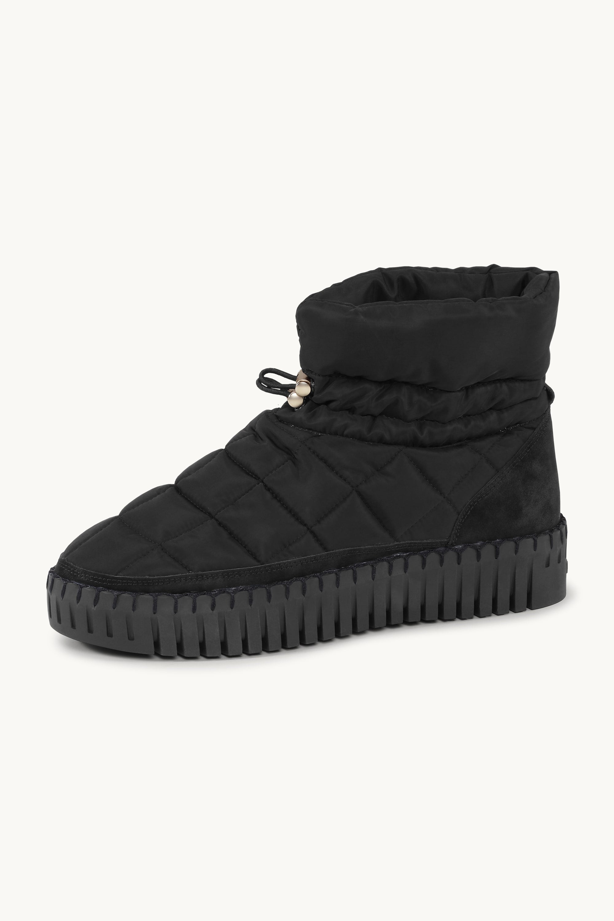 Tulip Padded Winter Boot - Black Black