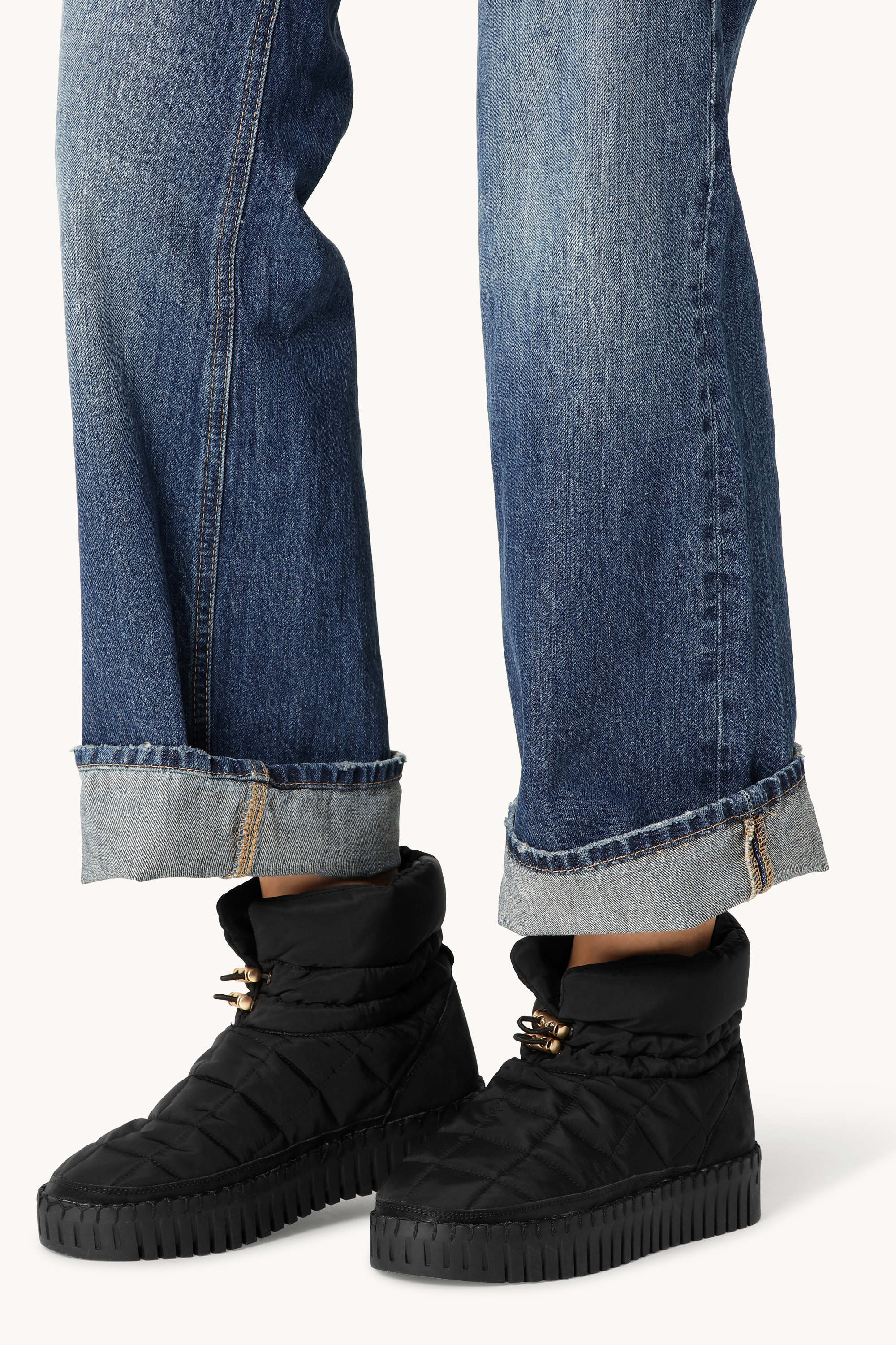 Tulip Padded Winter Boot - Black Black