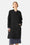 Long Zipped Coat - Black