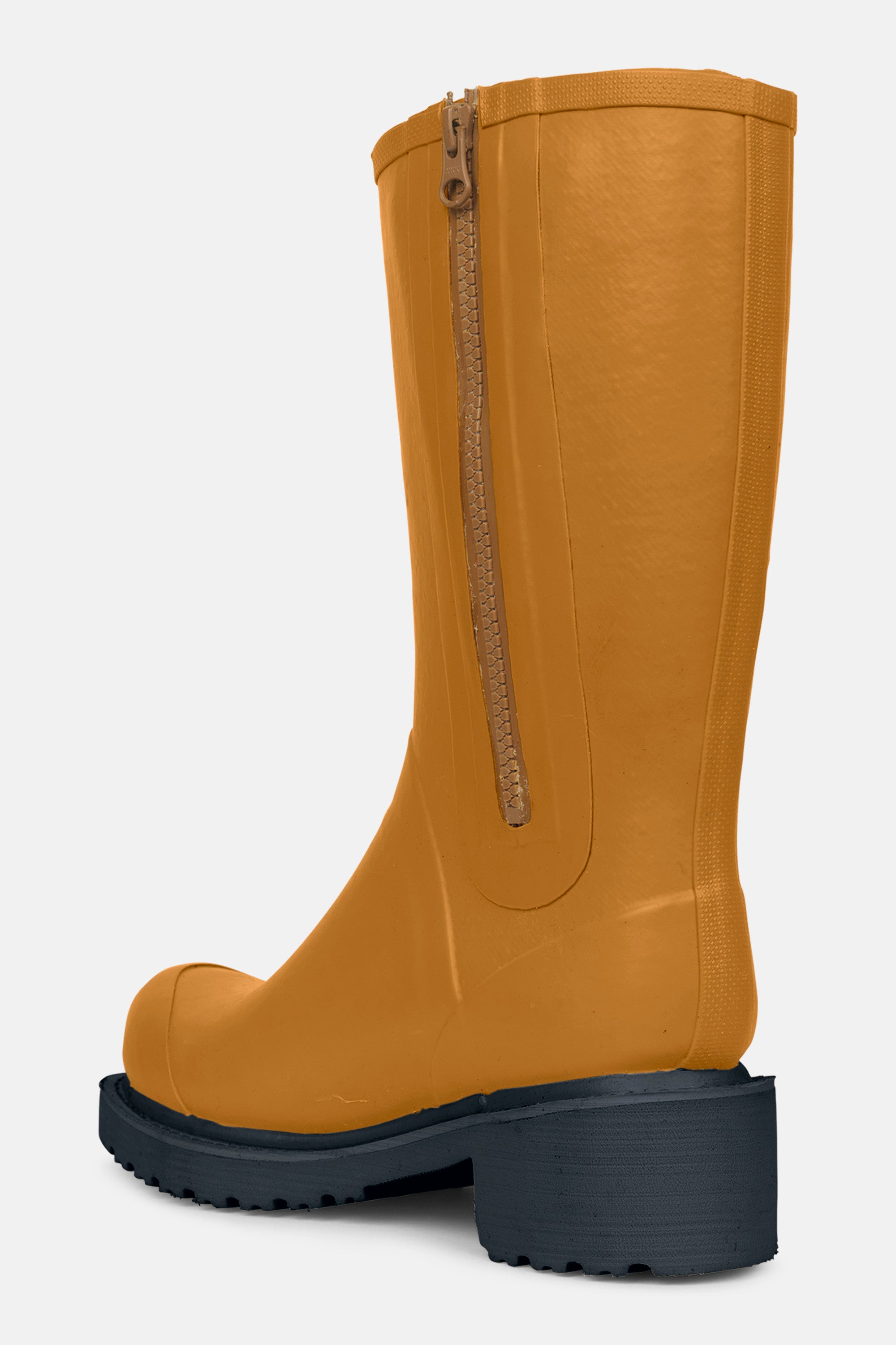 Ilse Jacobsen Hornbæk Footwear 3/4 Rubber Boots With Zip Rain boots 817 Dijon