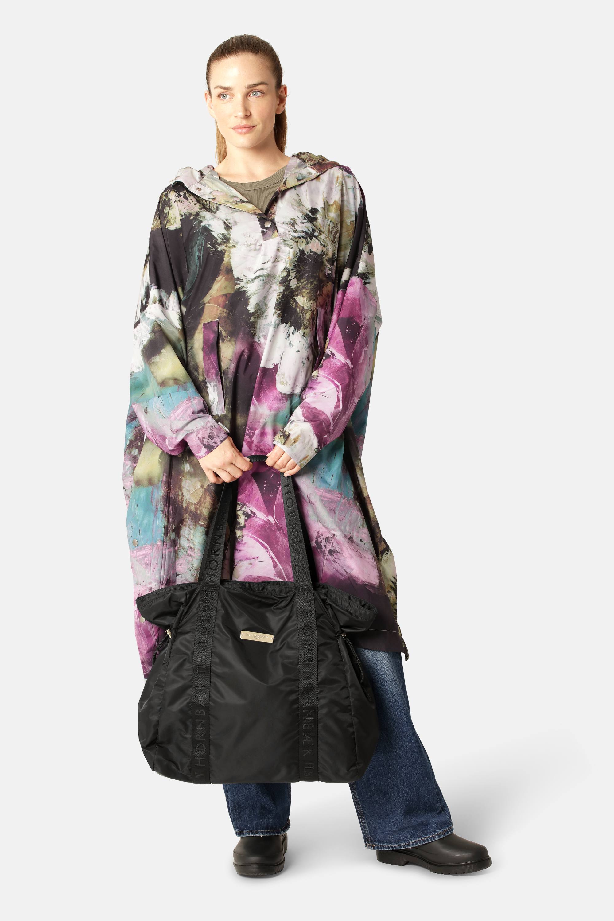 Let Regn Shopper Taske - Black