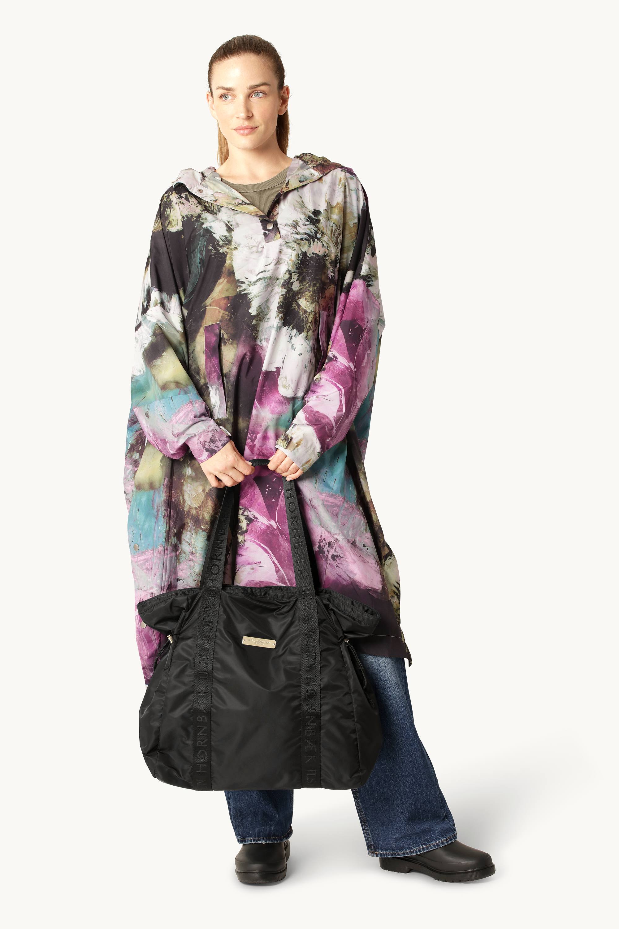 Let Regn Shopper Taske - Black