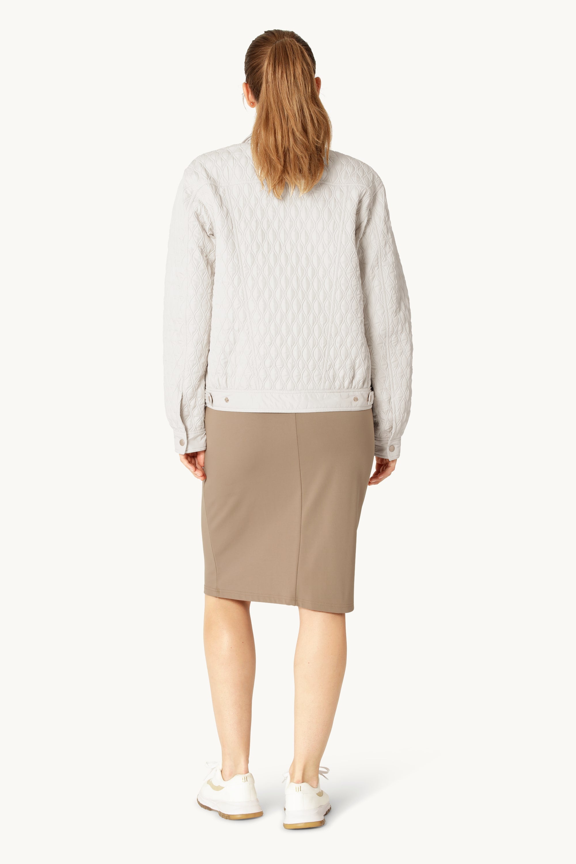 Quilt Jakke - Milk Creme