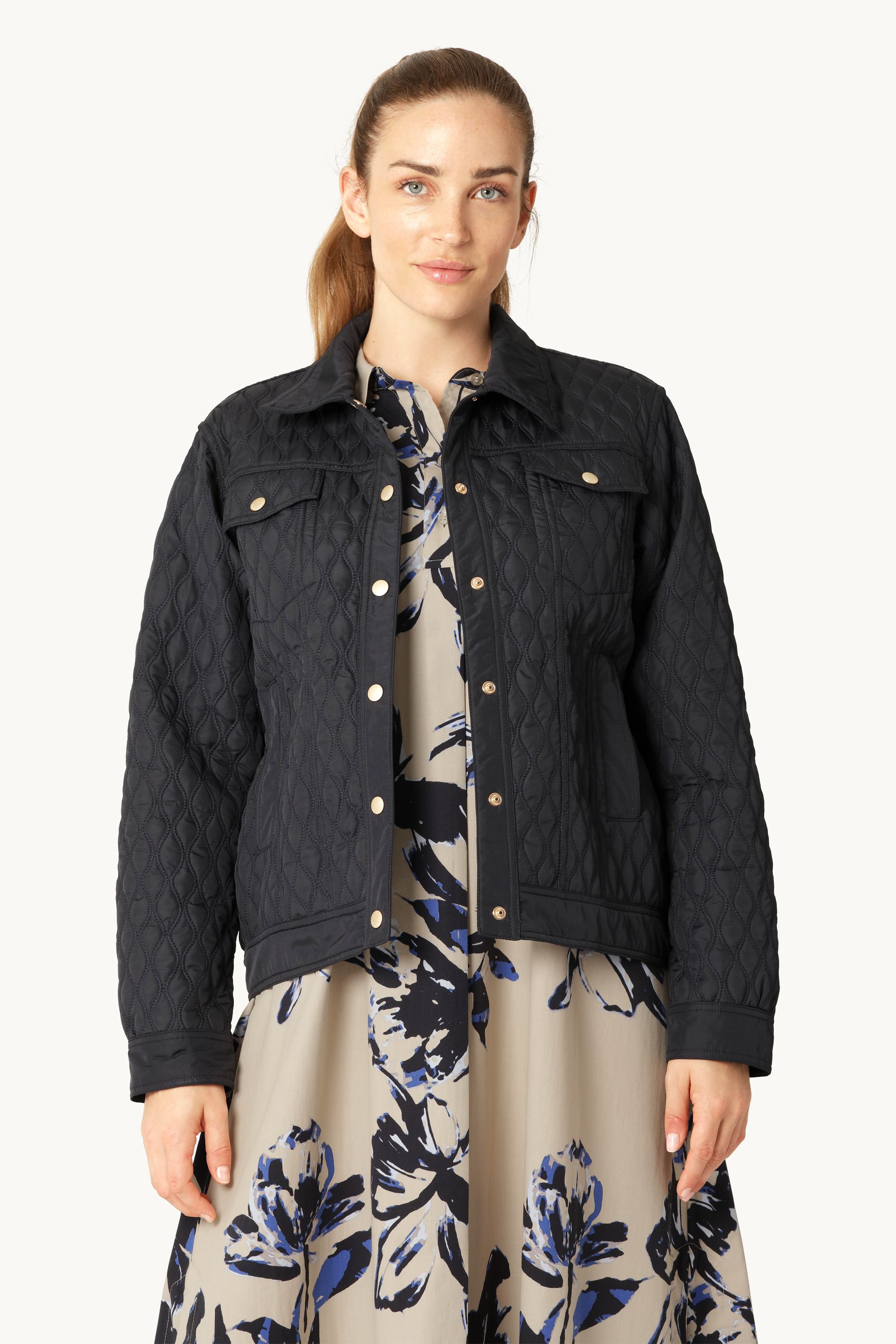 Quilt Jakke - Dark Indigo