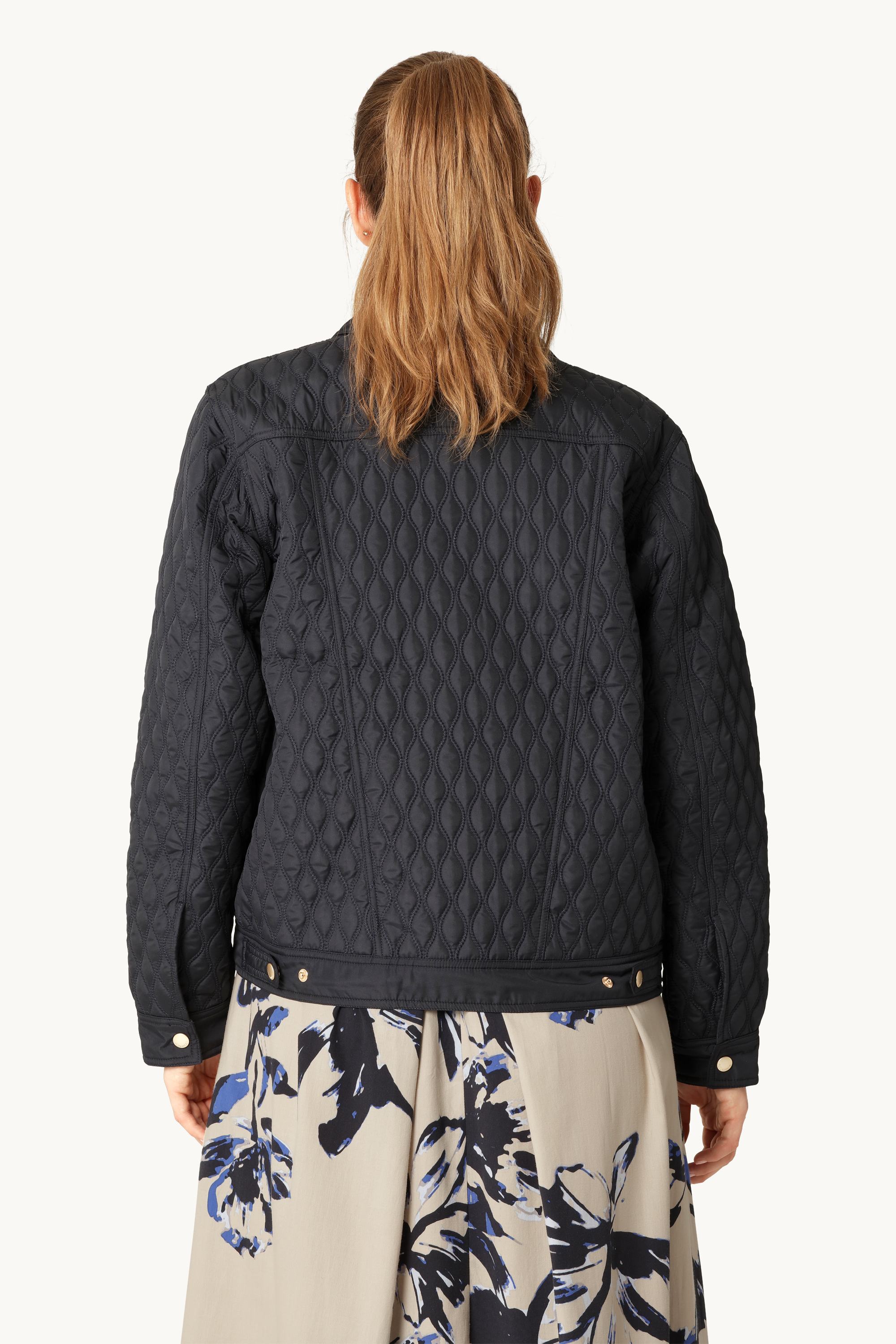 Quilt Jakke - Dark Indigo