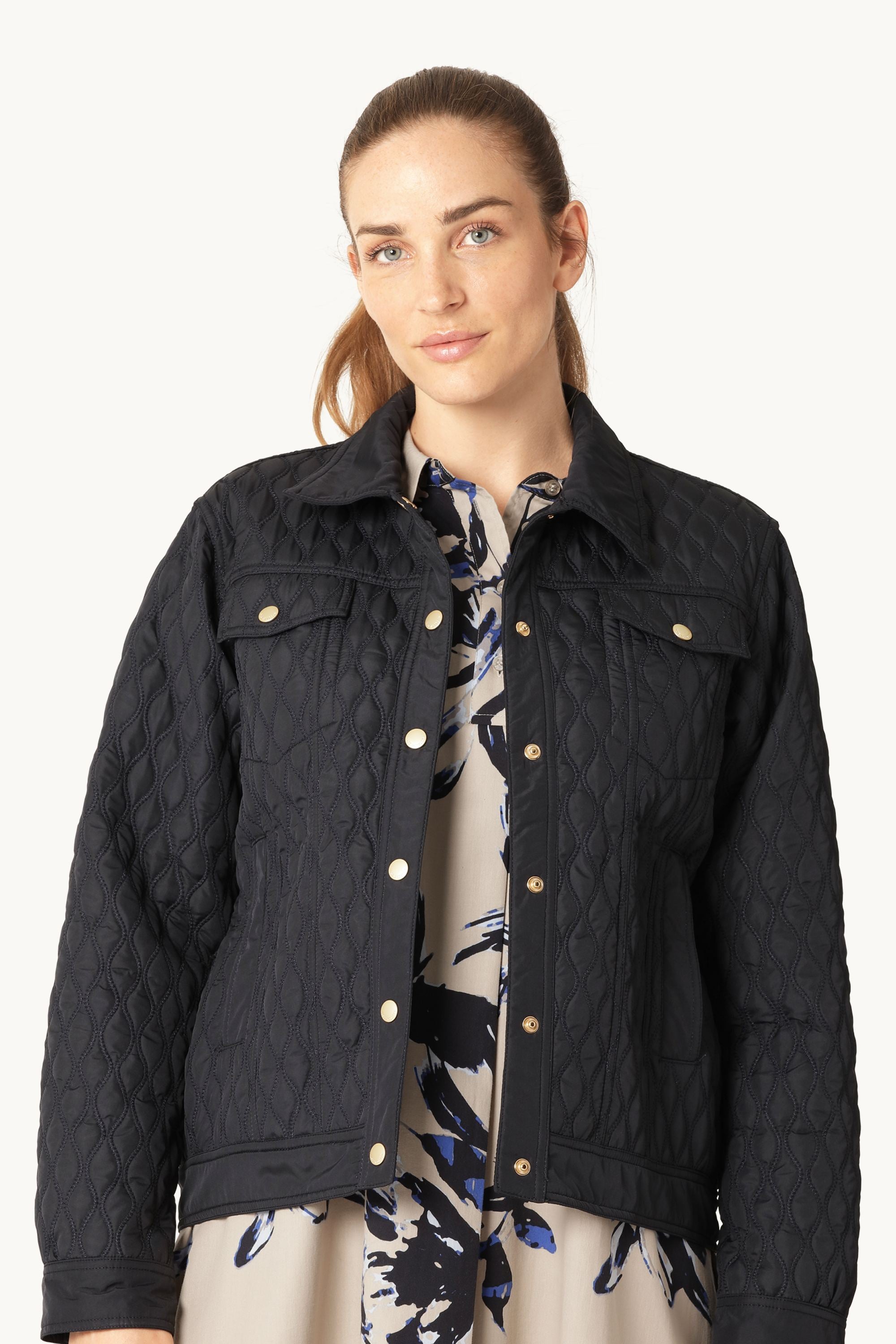Quilt Jakke - Dark Indigo