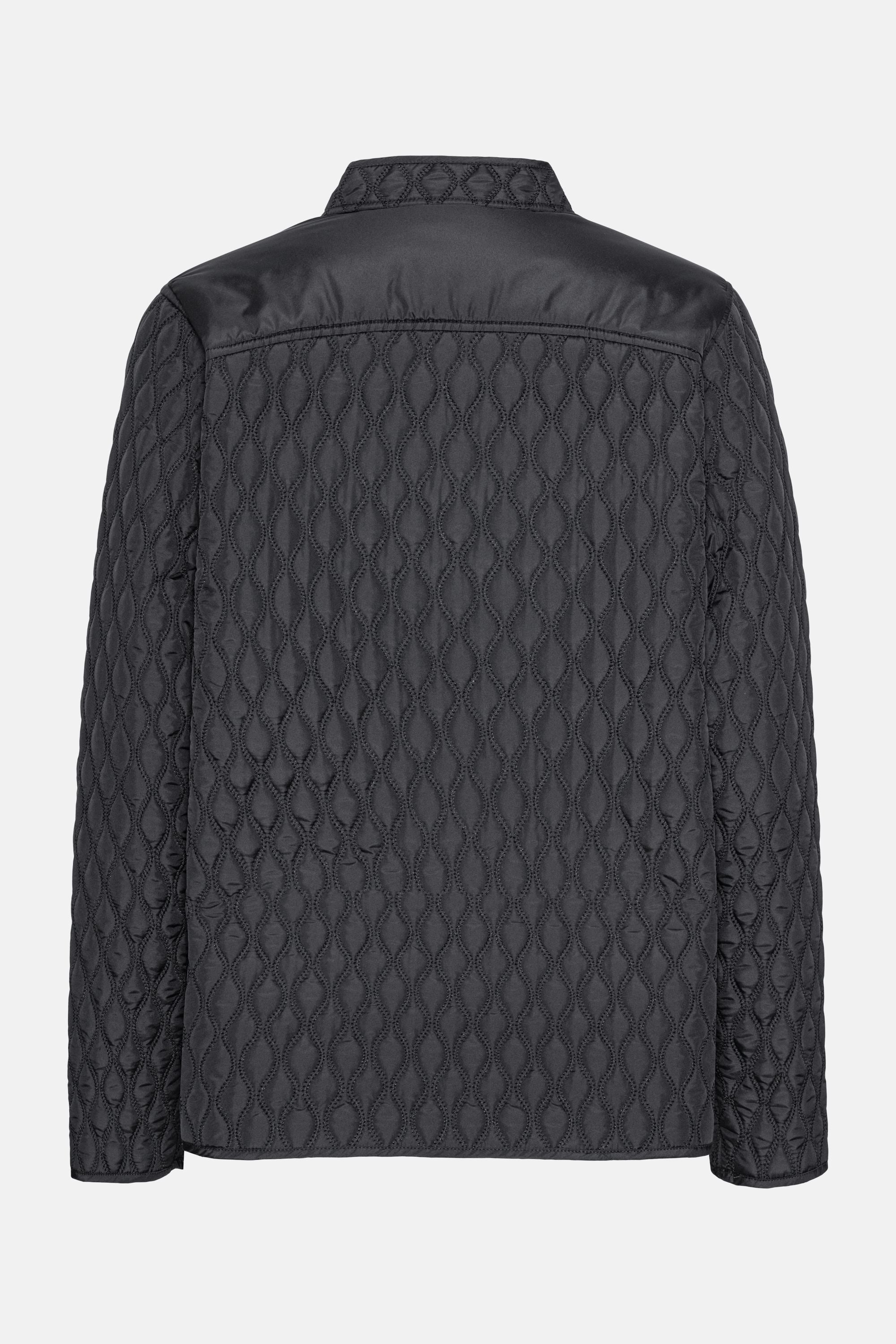 Short Quilt Jacket - Dark Indigo