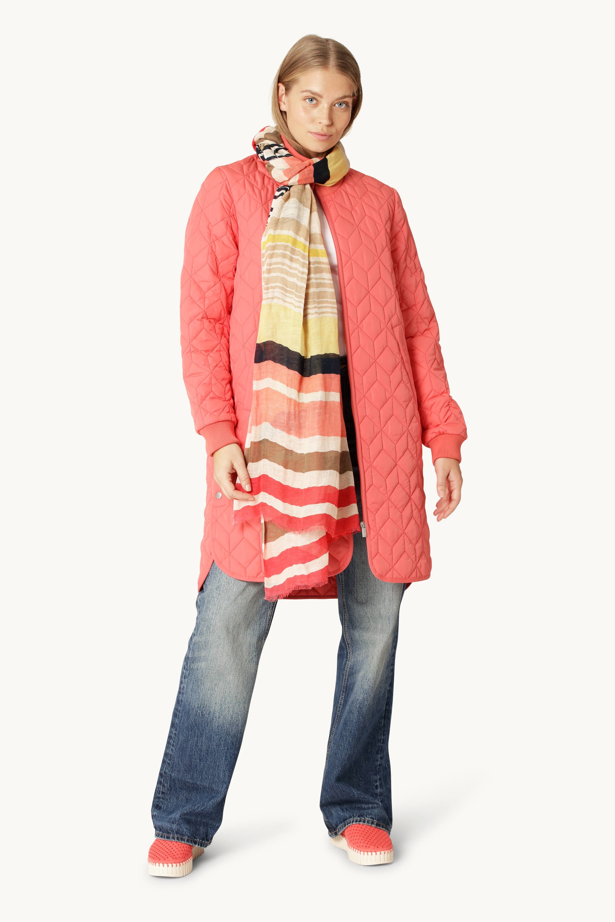 Lang Quiltet Jakke - Dubarry