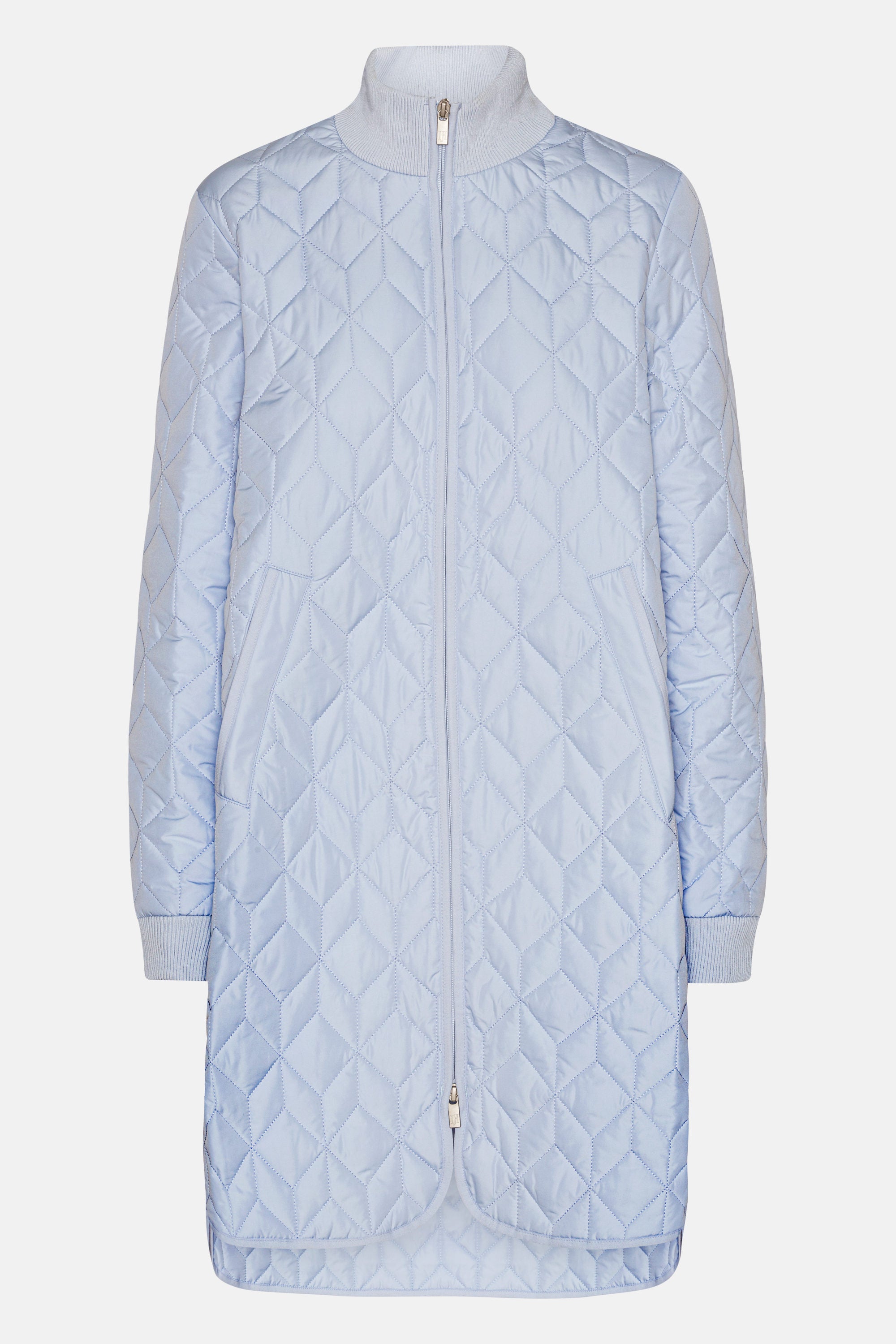 Lang Quiltet Jakke - Heather