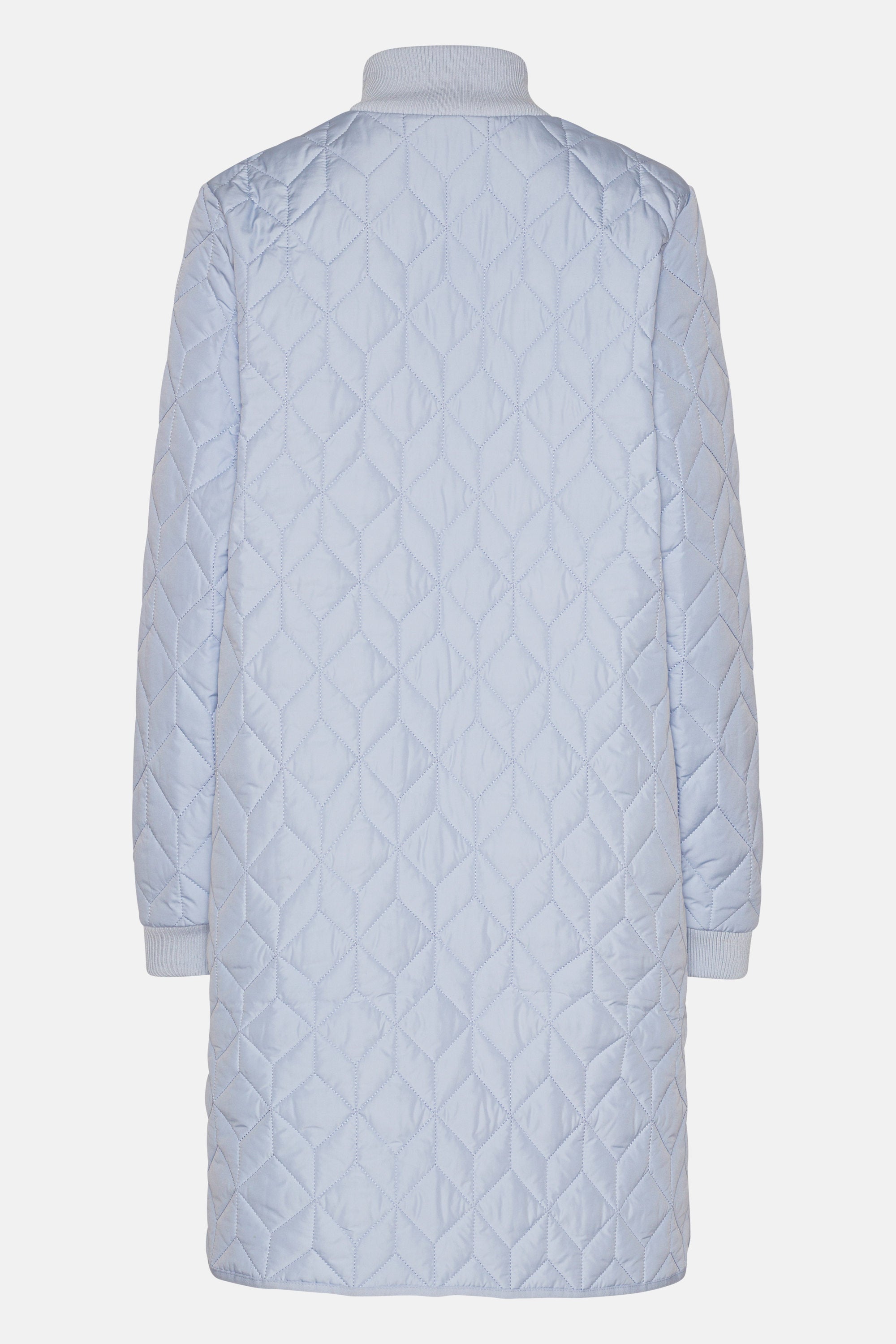 Lang Quiltet Jakke - Heather