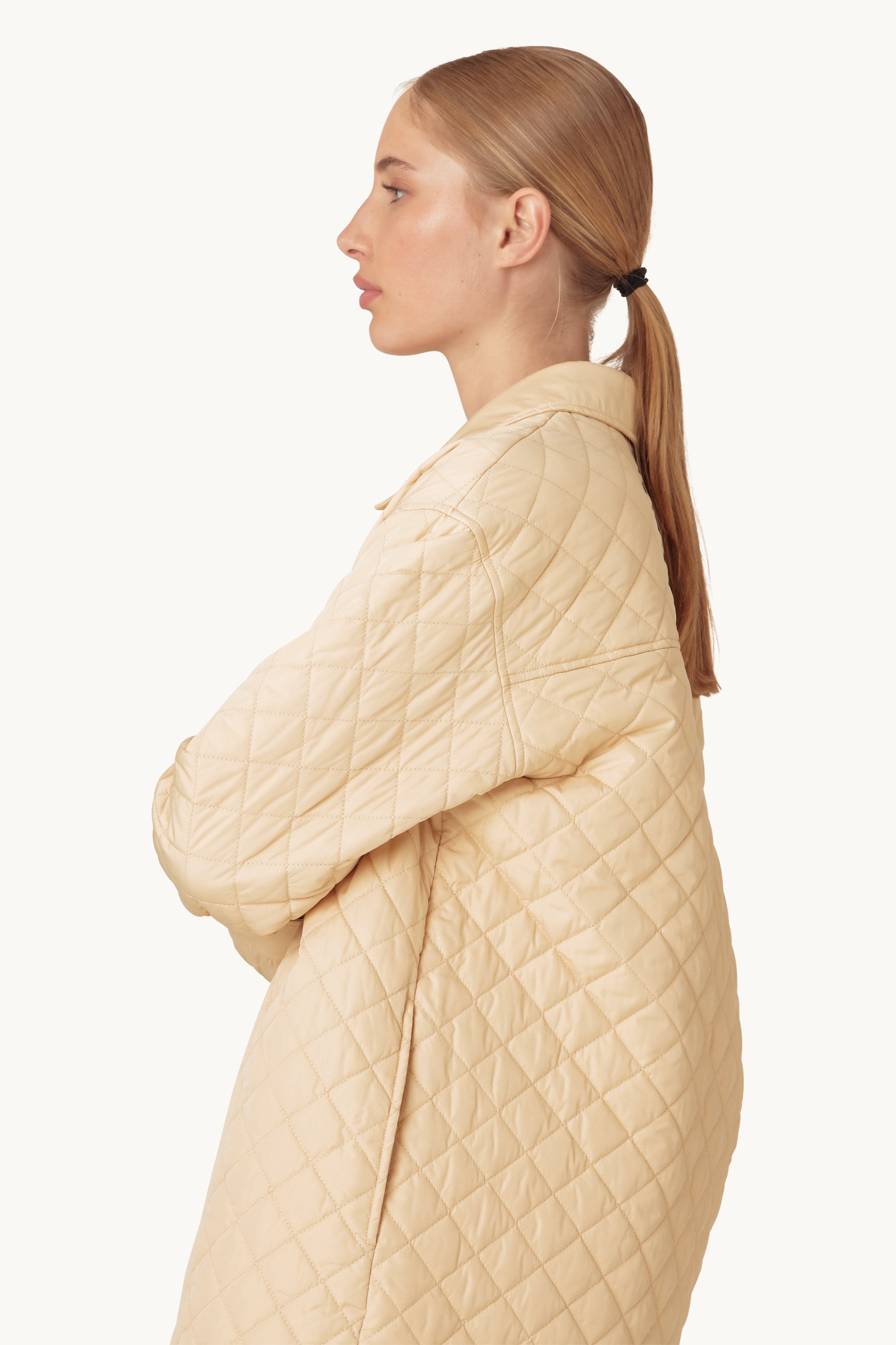 Quilt Jacket - Beige