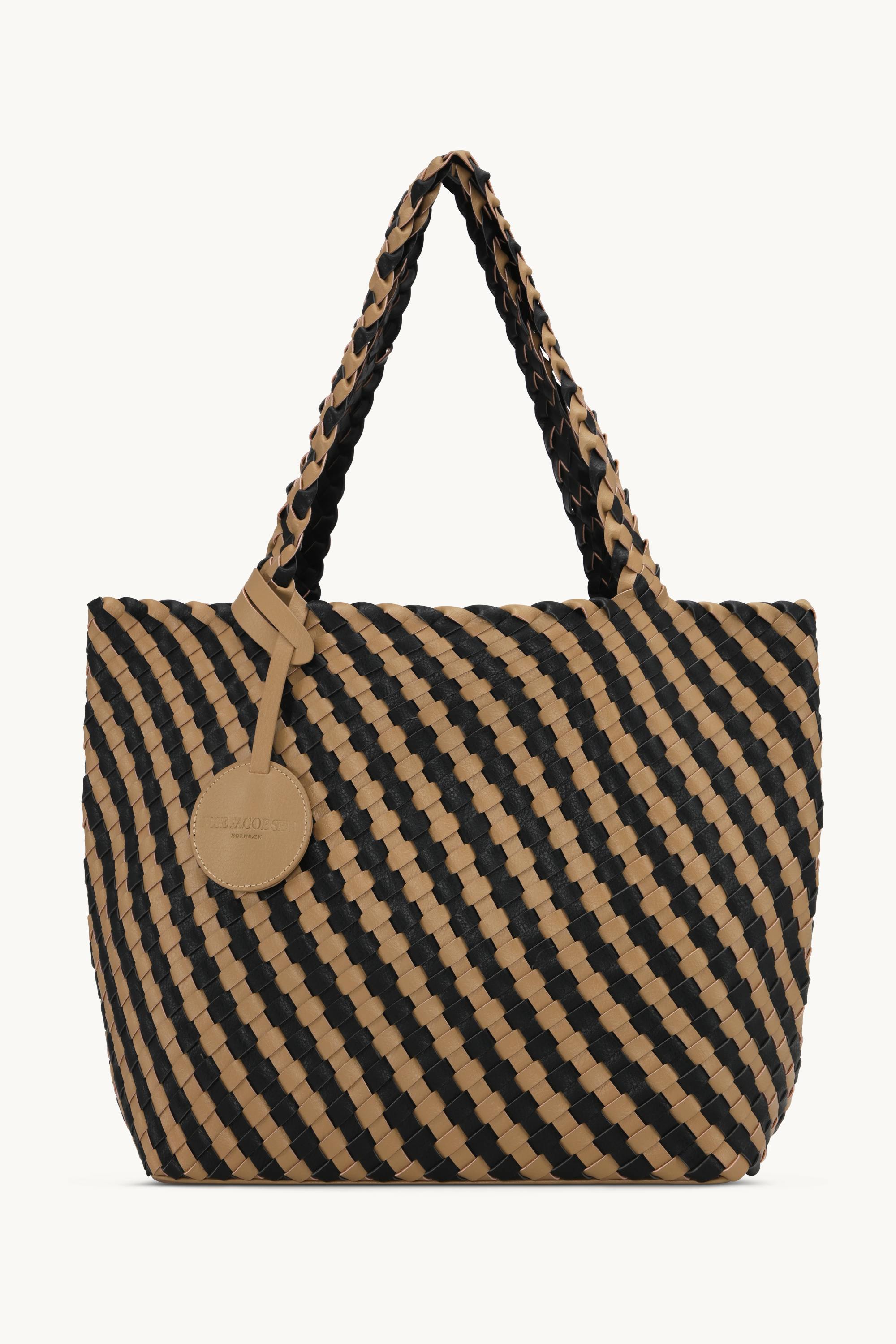 Tote Bag Flettet - Incense Black