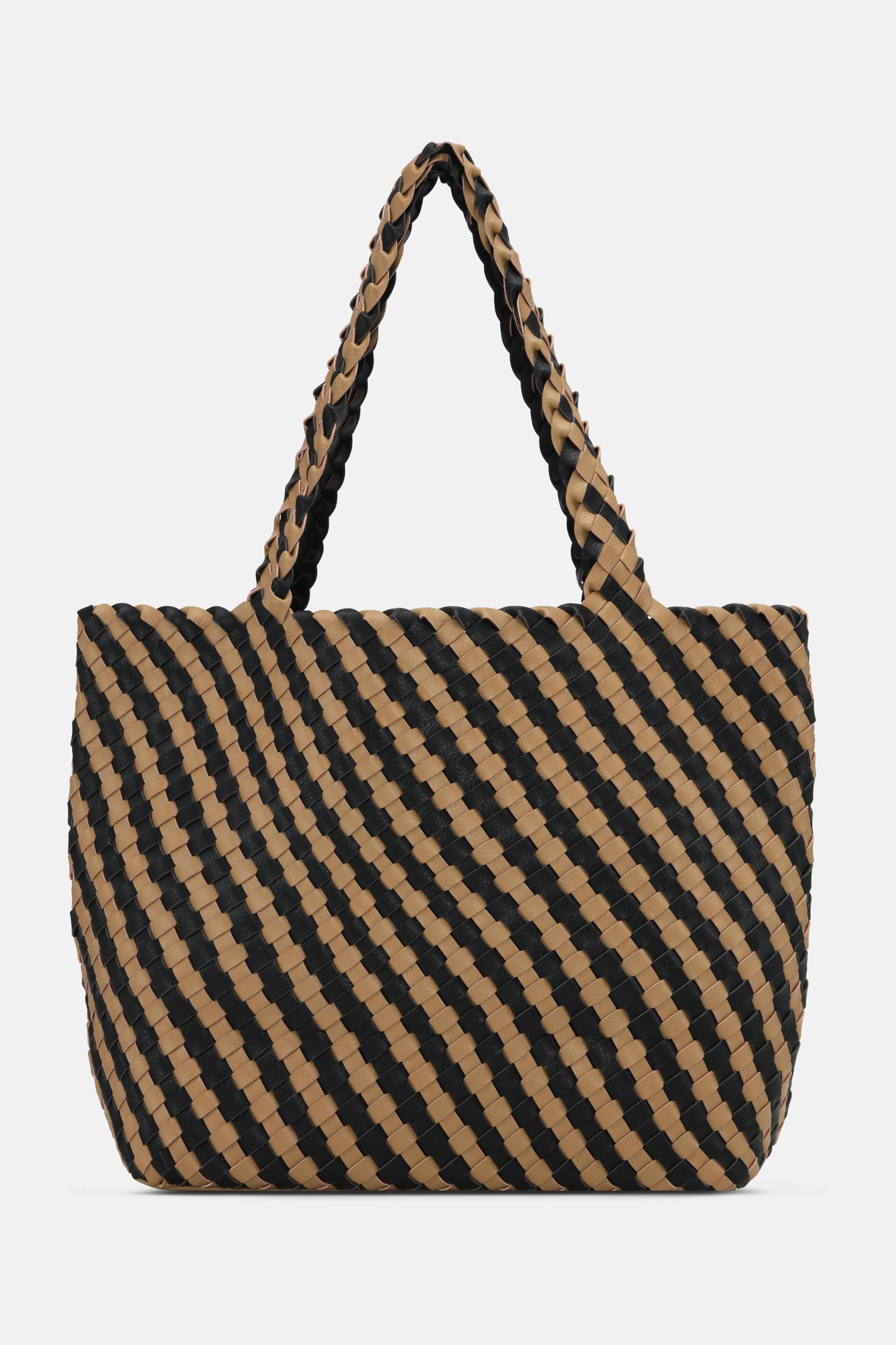 Tote Bag Flettet - Incense Black