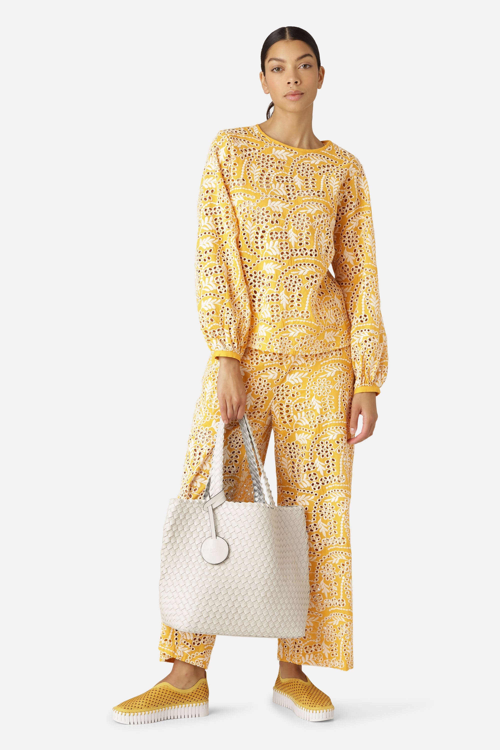 Tote Bag Flettet - Moonstruck Silver