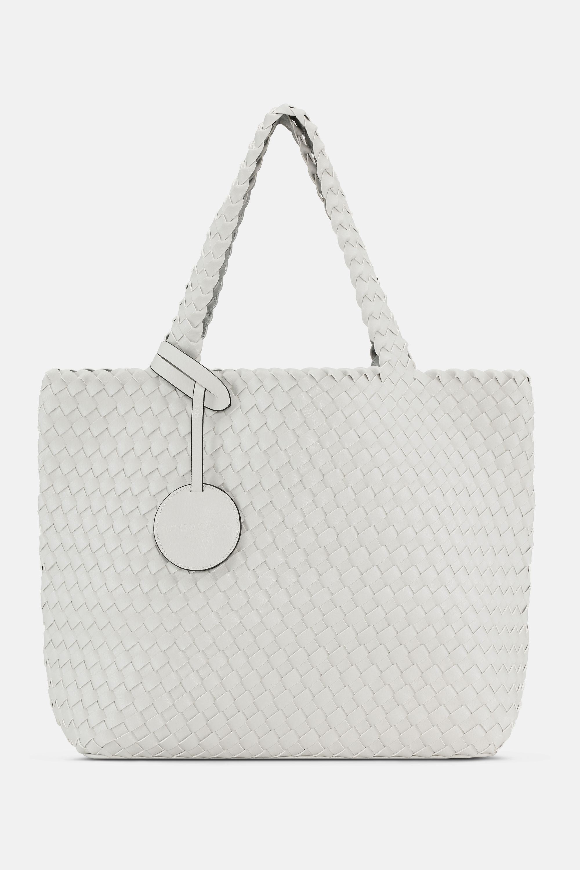 Tote Bag Flettet - Moonstruck Silver